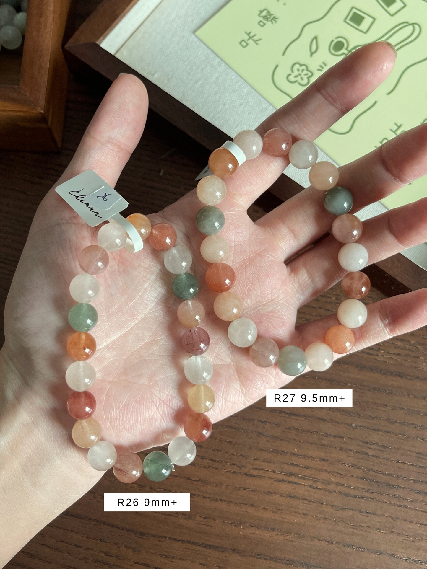 彩兔毛合集 Rabbit Hair Rutilated Quartz Collection