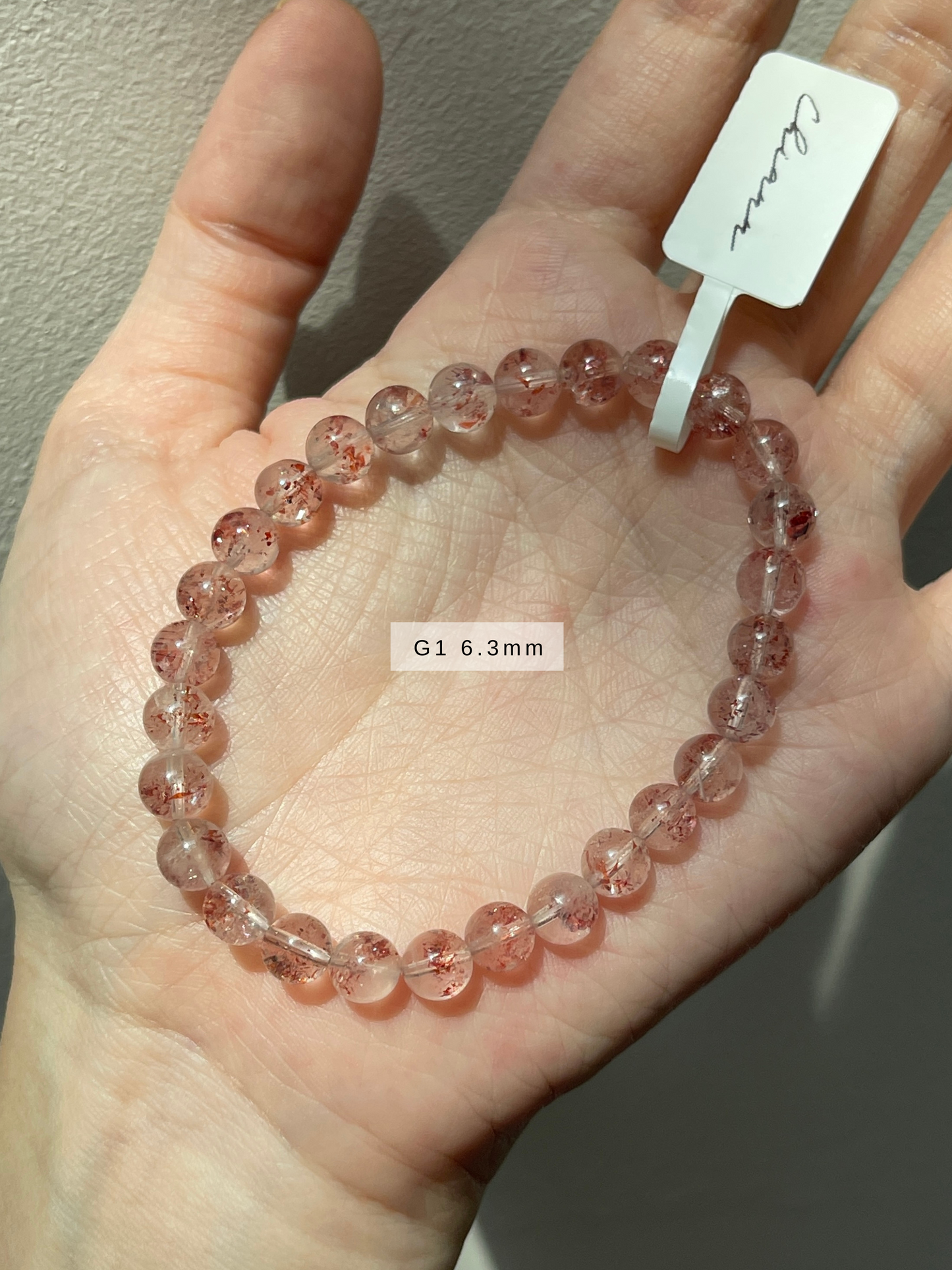 超七金草莓 Super Seven Golden Strawberry Quartz