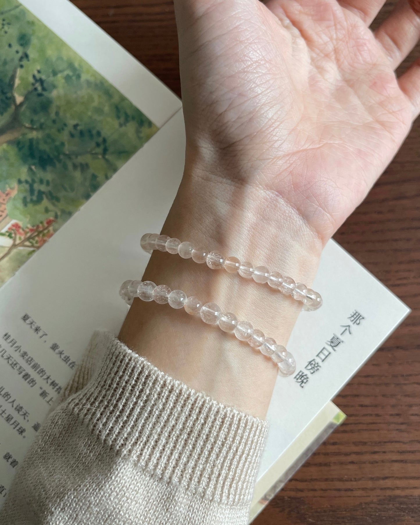 粉兔毛 Pink Rabbit Hair Rutilated Quartz