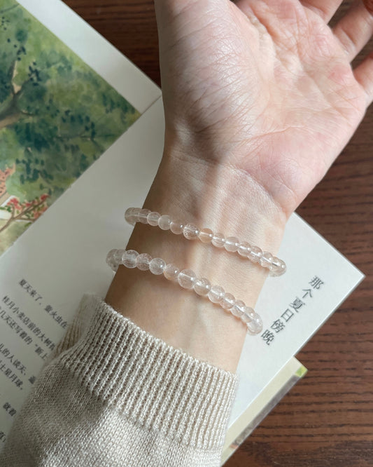 粉兔毛 Pink Rabbit Hair Rutilated Quartz