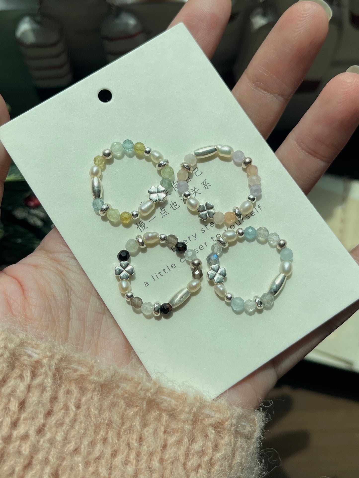 【ANCHI 岸栖手作】人间美好(戒指款) Beautiful World(Ring)