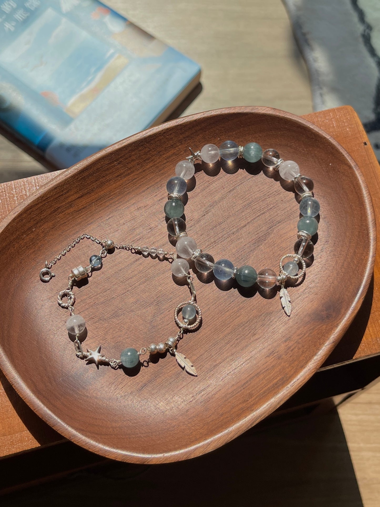 【ANCHI 岸栖手作】飞鸟的羽毛 A Feather Named Freedom(手链款)