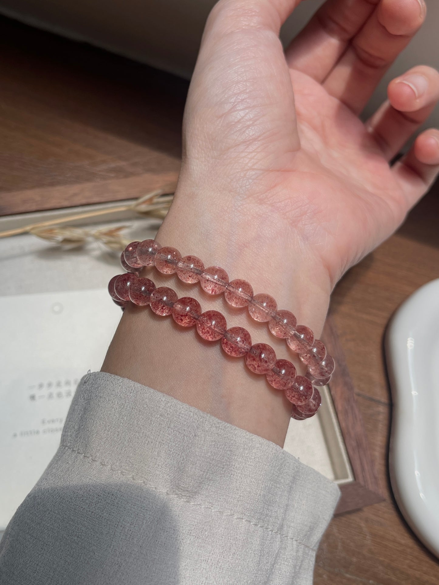 草莓晶 Strawberry Quartz