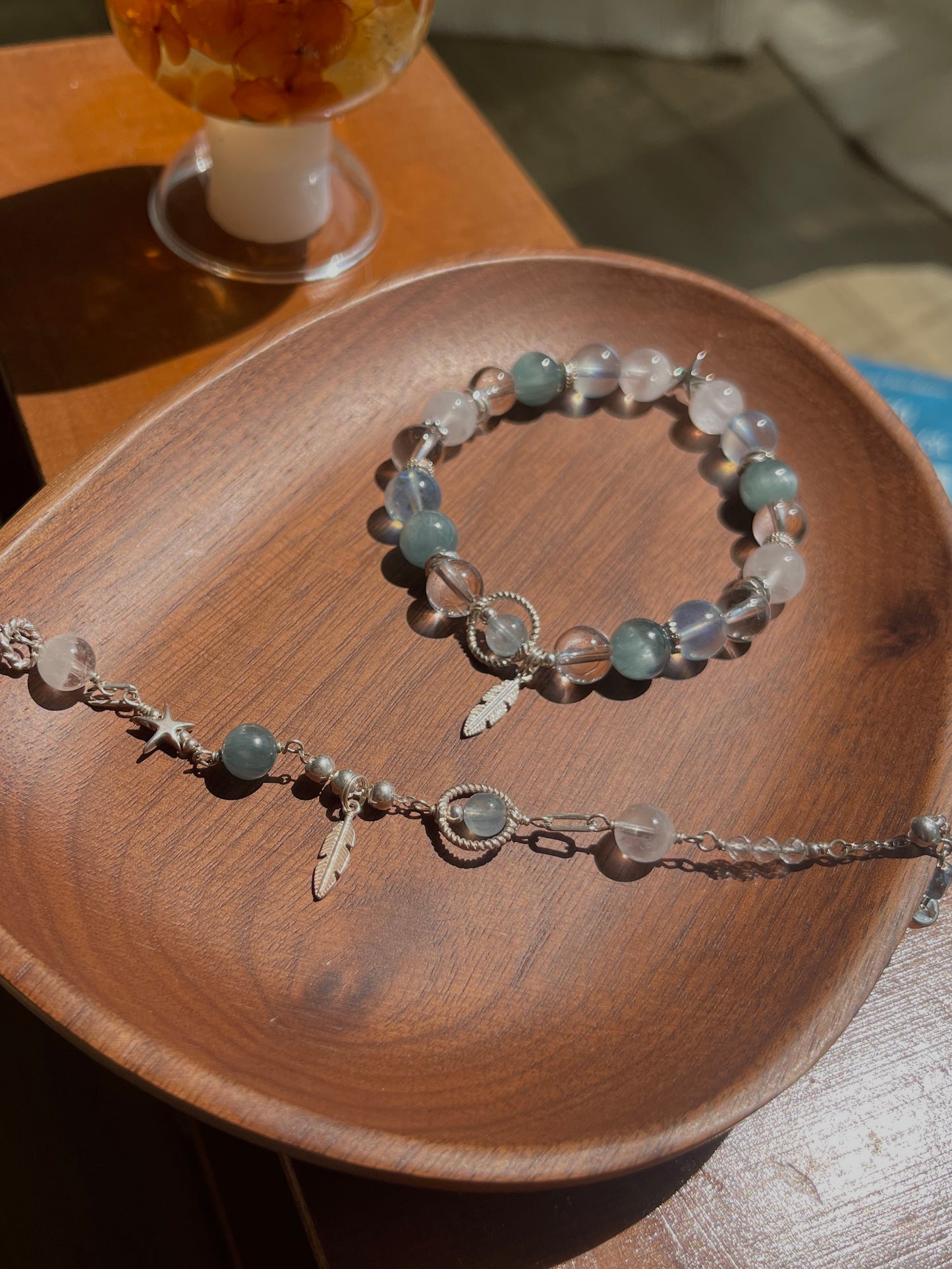 【ANCHI 岸栖手作】飞鸟的羽毛 A Feather Named Freedom(手链款)