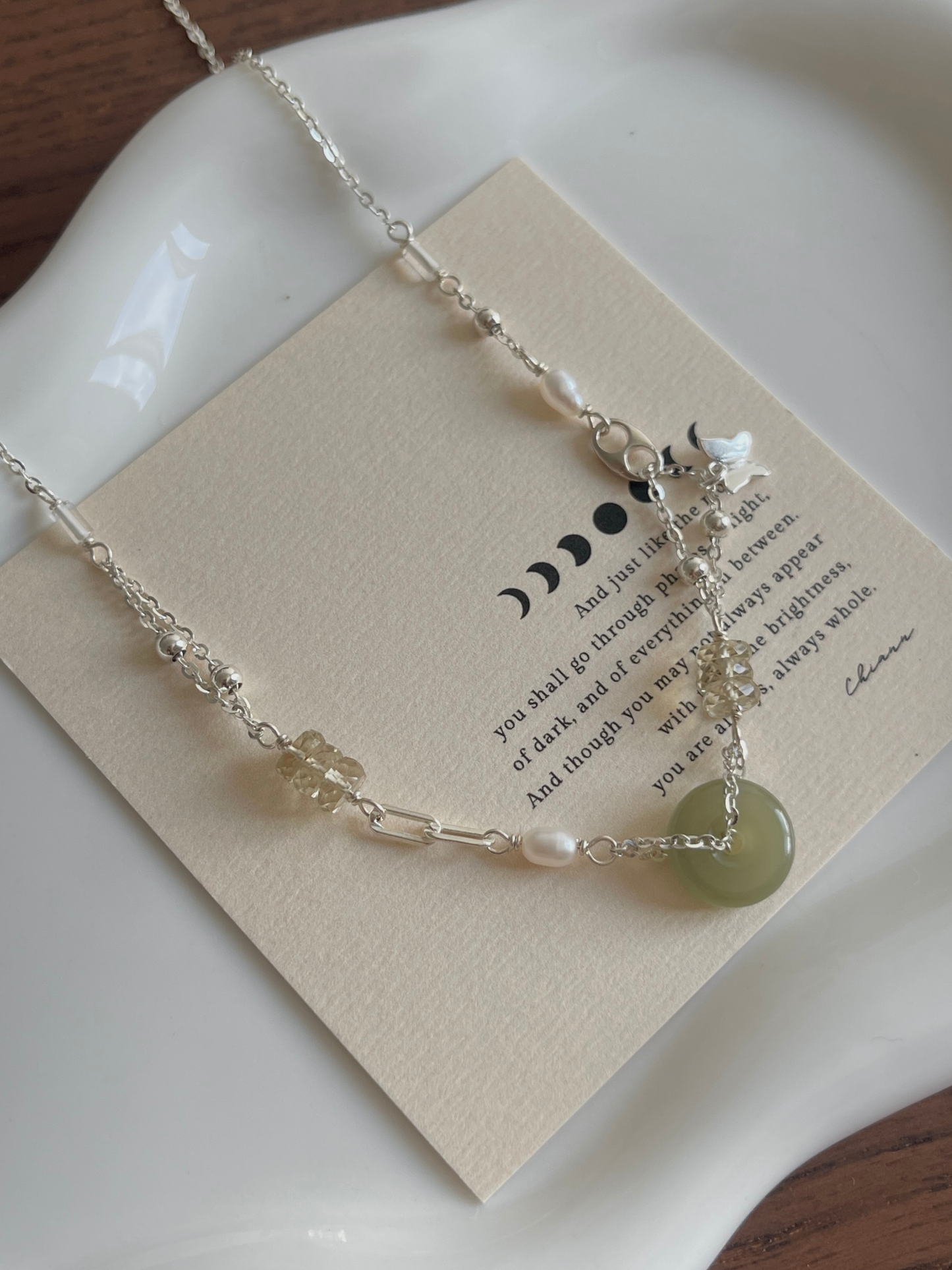 【ANCHI 岸栖手作】化蝶(项链 )As Butterfly (Necklace)