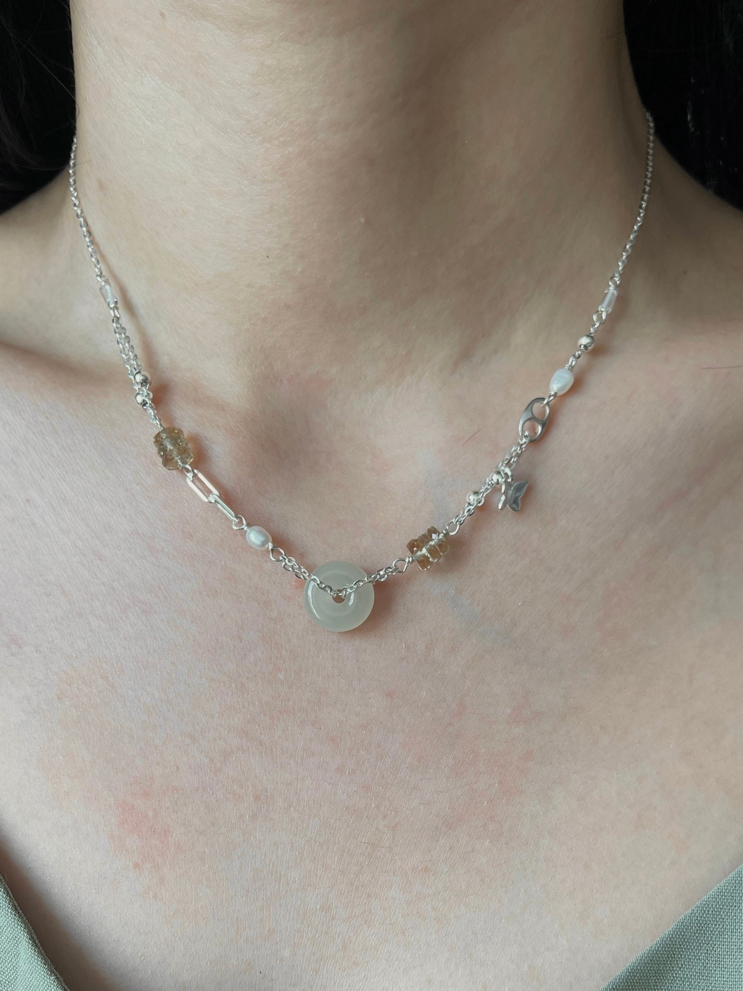 【ANCHI 岸栖手作】化蝶(项链 )As Butterfly (Necklace)