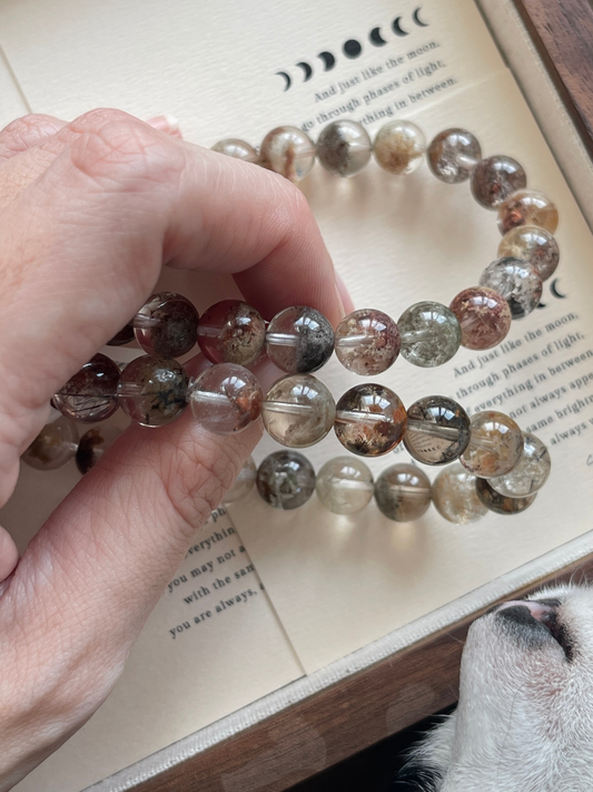 高品彩幽灵 High Grade Multi Colour Phantom Quartz (四季幽灵)