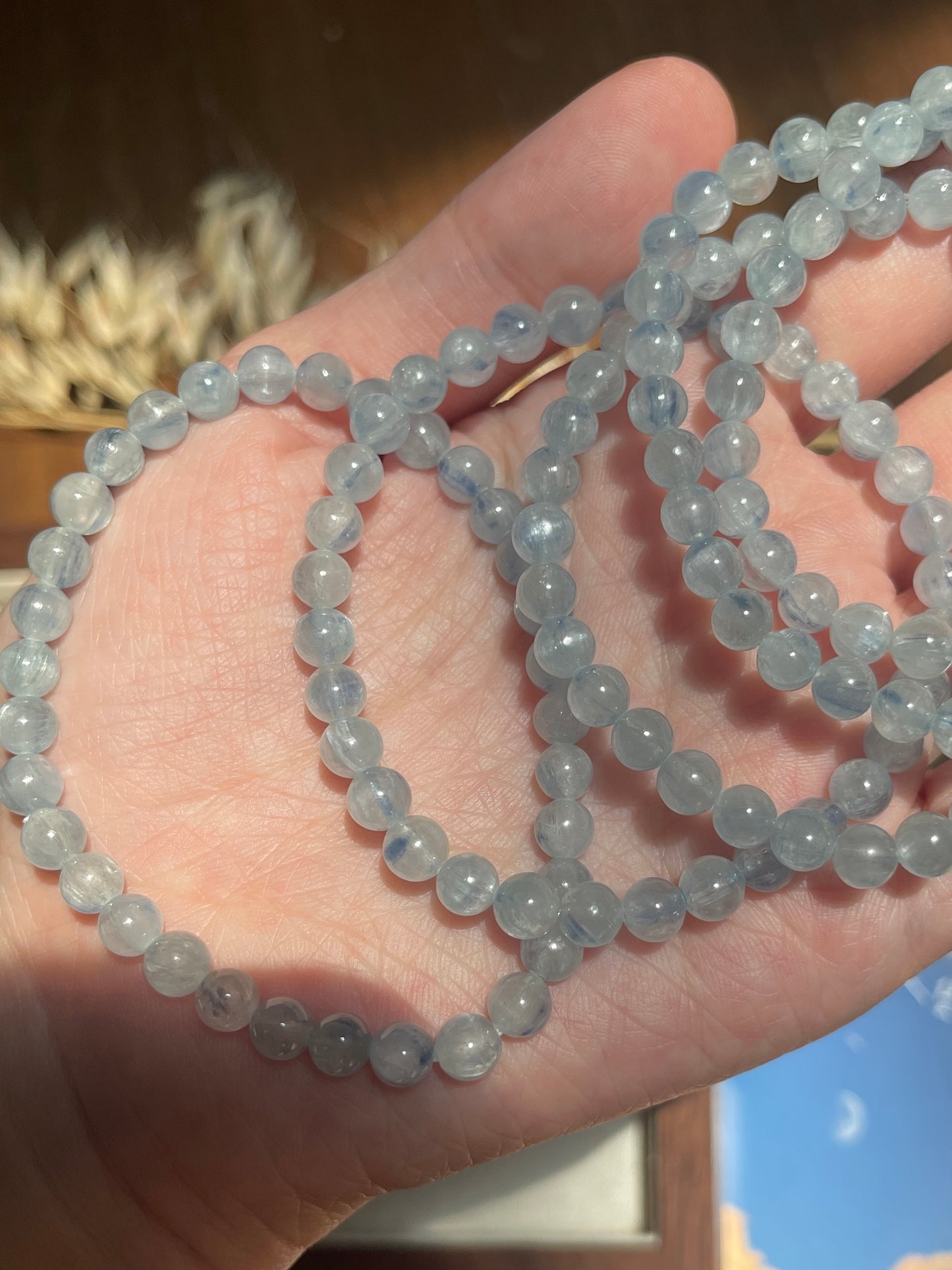 薄荷蓝晶石 Mint Blue Kyanite