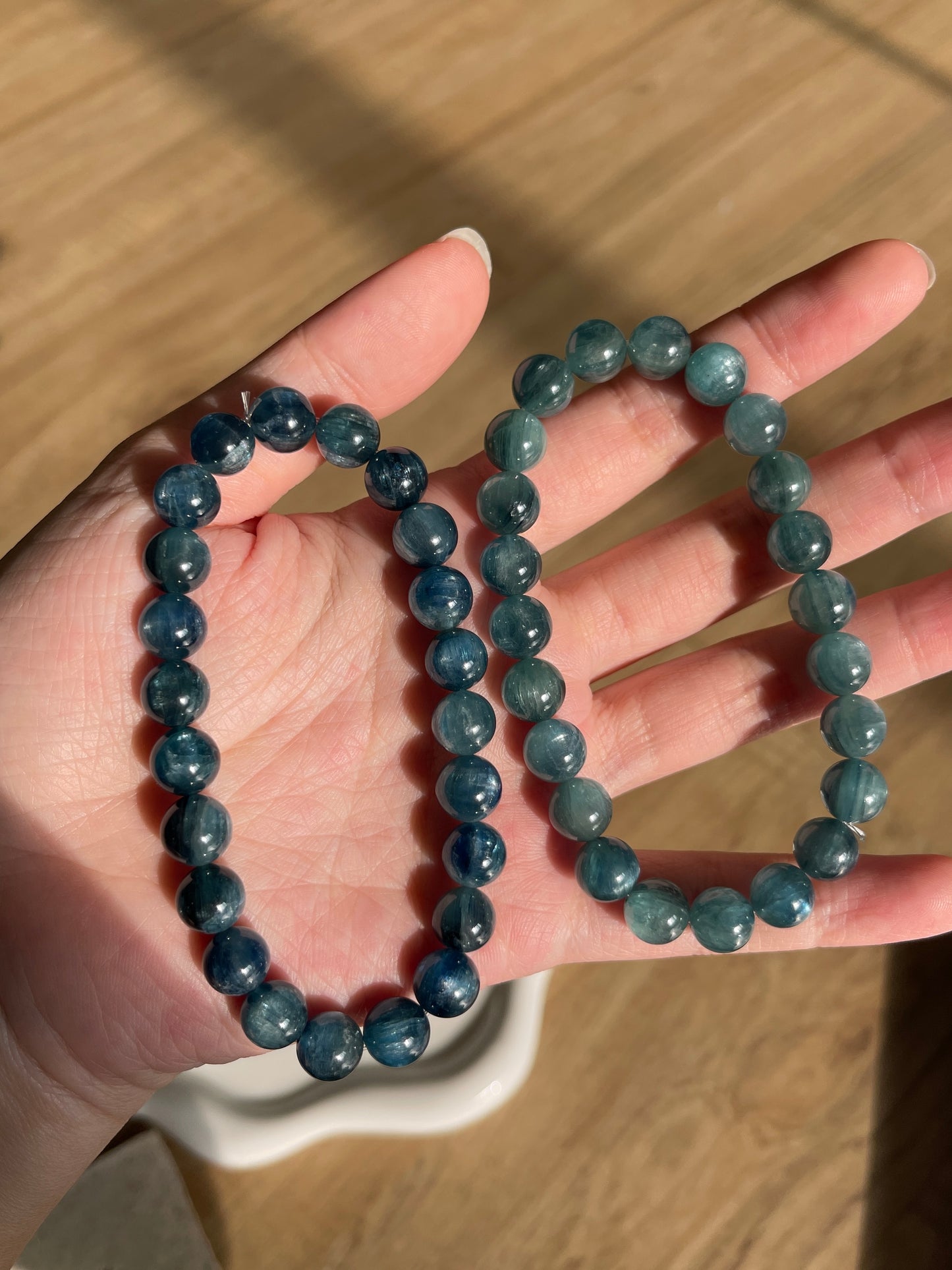 蓝晶石 (蓝绿晶)Kyanite