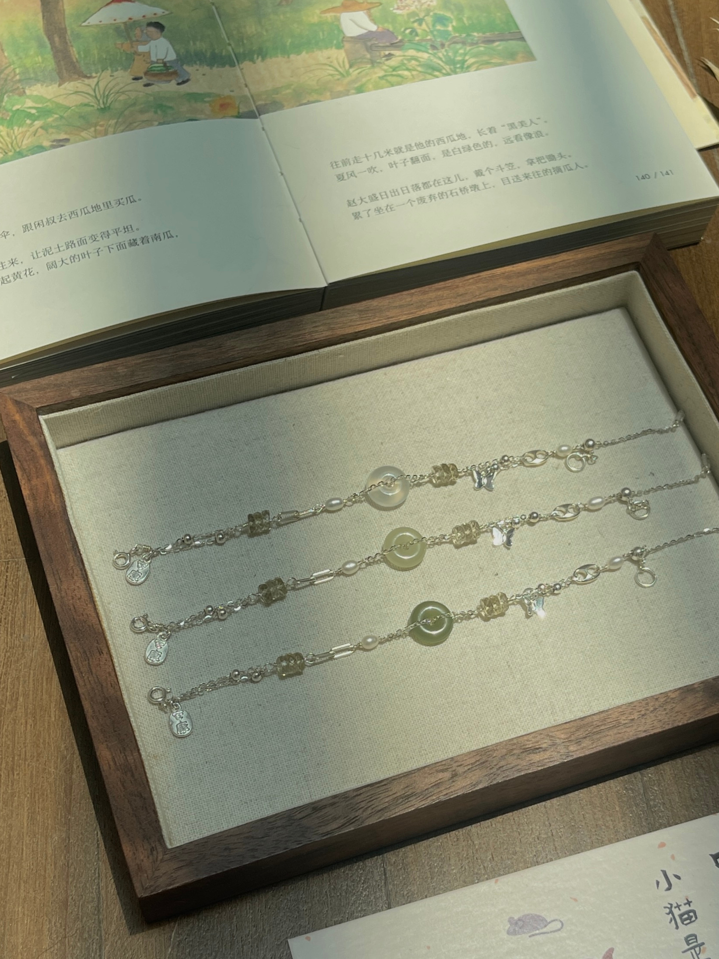 【ANCHI 岸栖手作】化蝶(手链 )As Butterfly (Bracelet)