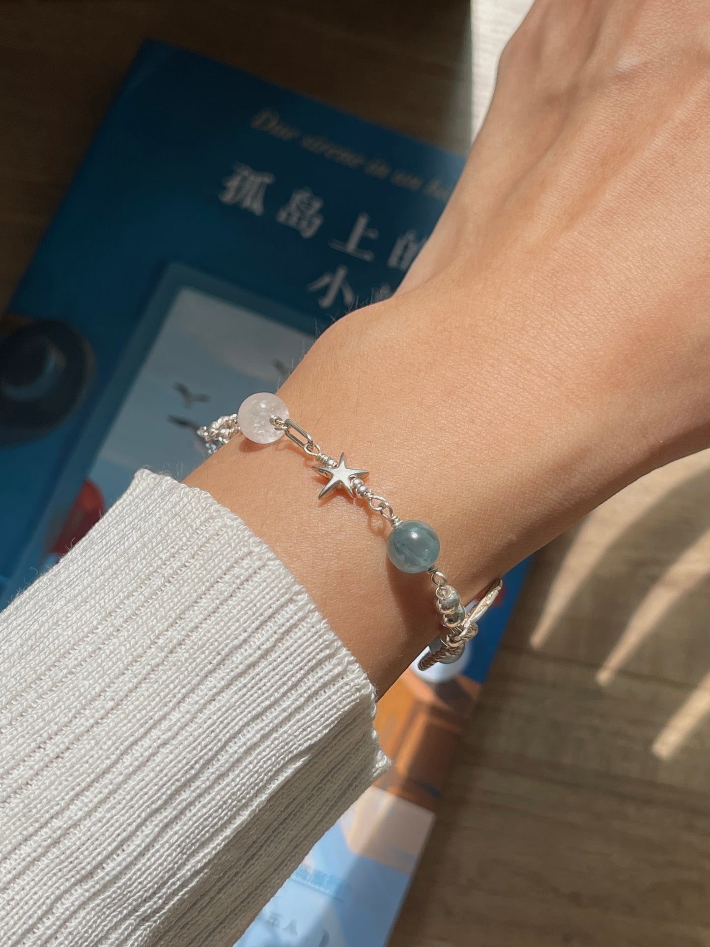 【ANCHI 岸栖手作】飞鸟的羽毛 A Feather Named Freedom(手链款)