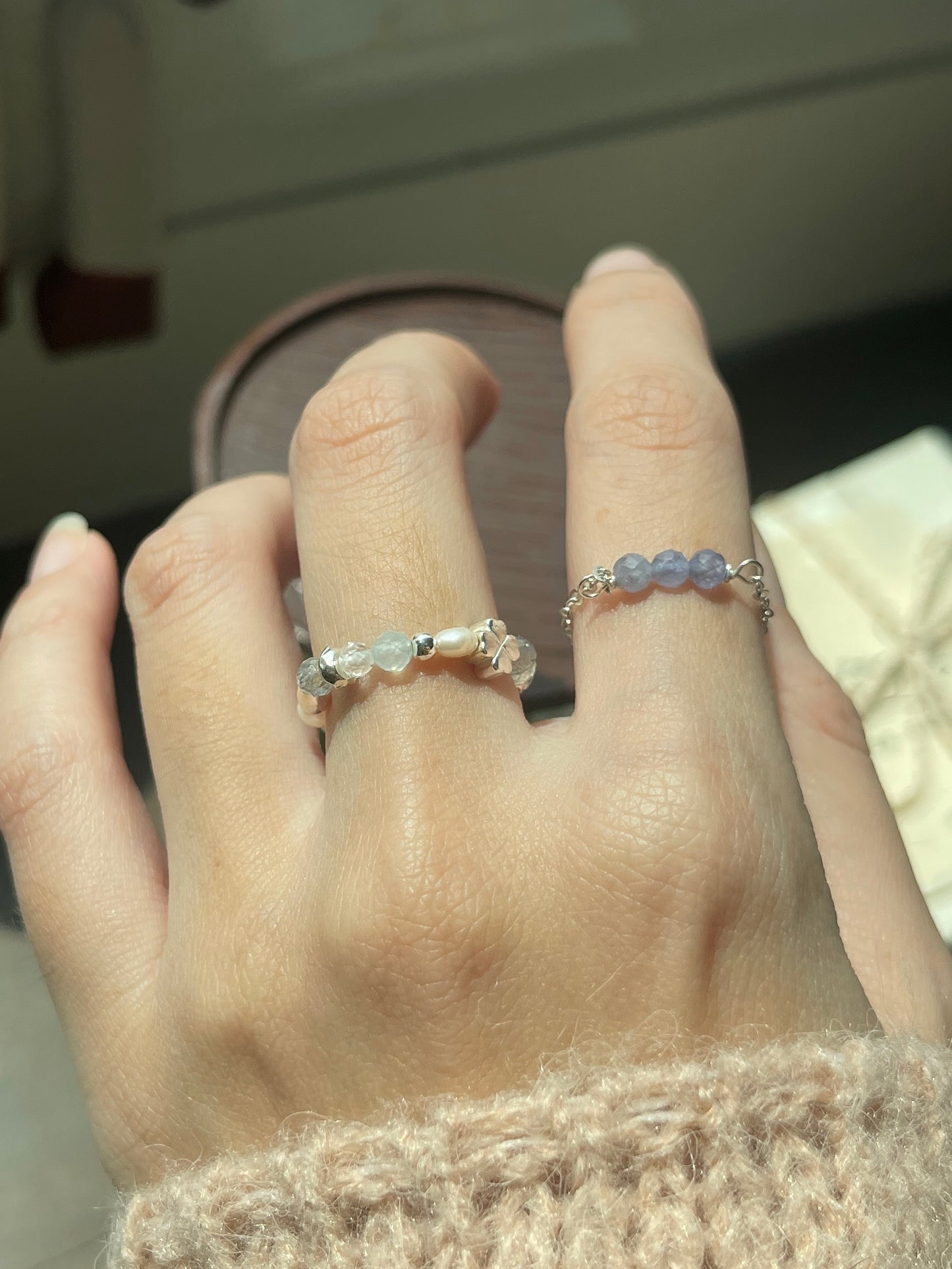 【ANCHI 岸栖手作】人间美好(戒指款) Beautiful World(Ring)