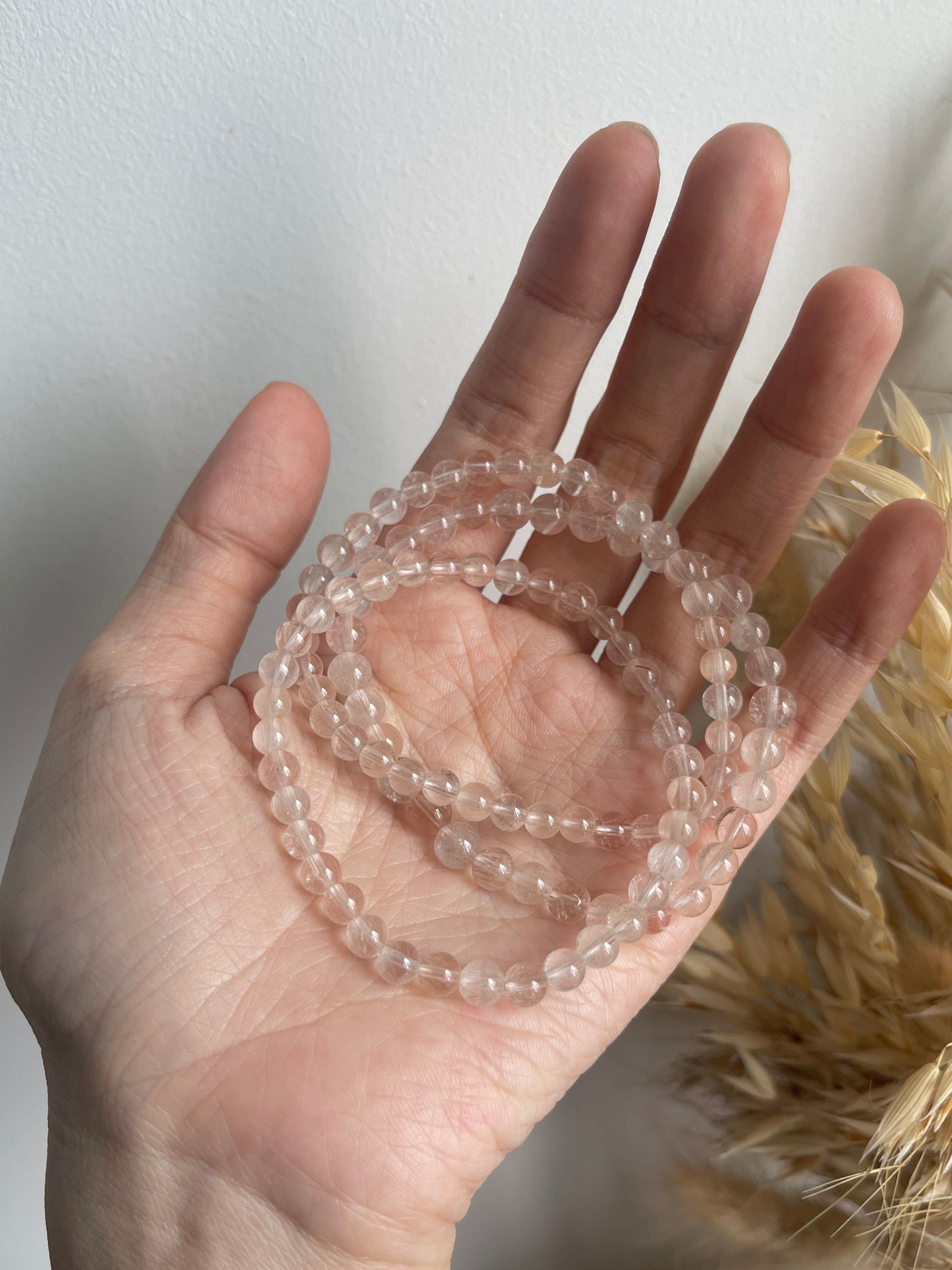 粉兔毛 Pink Rabbit Hair Rutilated Quartz