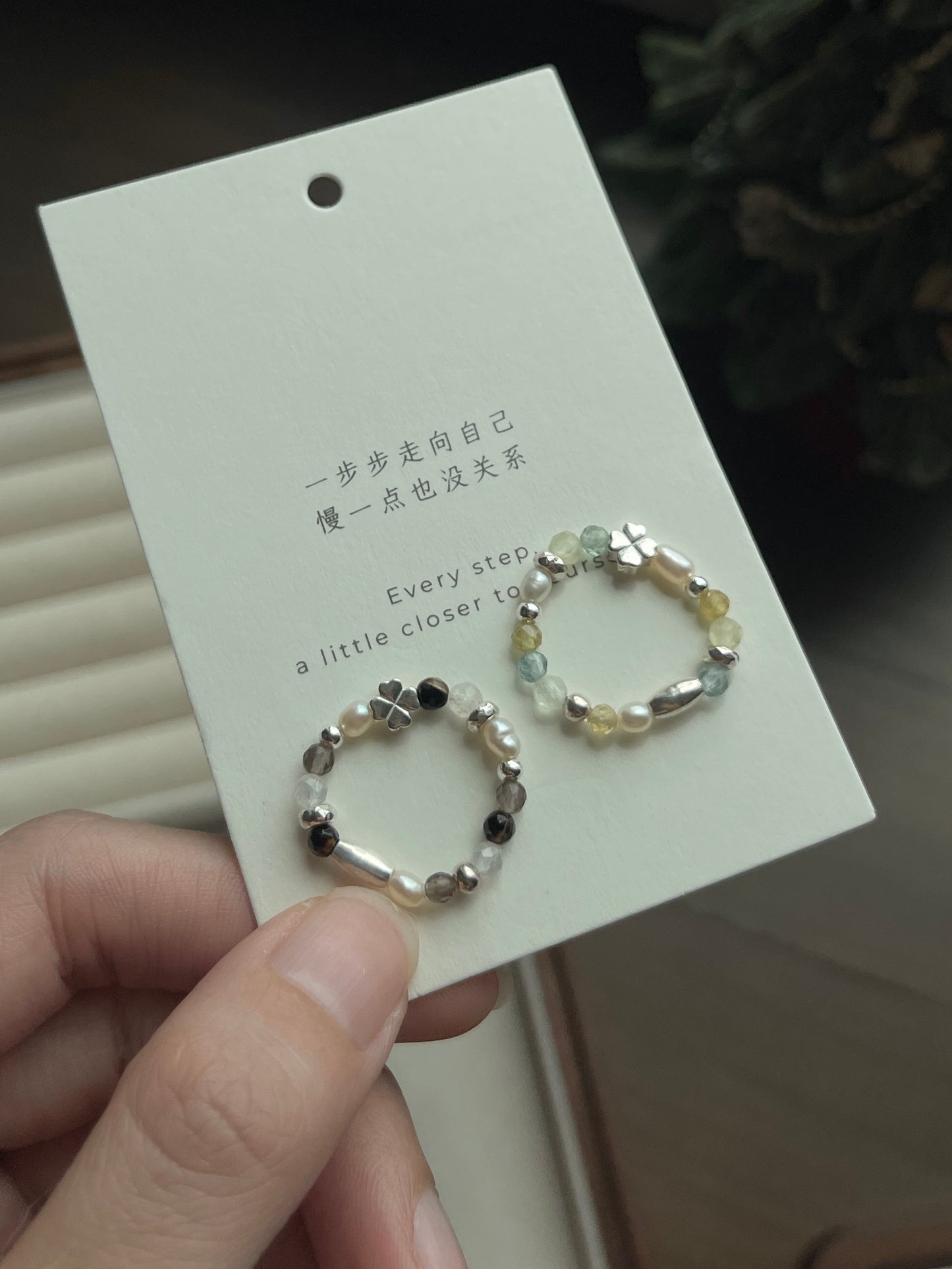 【ANCHI 岸栖手作】人间美好(戒指款) Beautiful World(Ring)