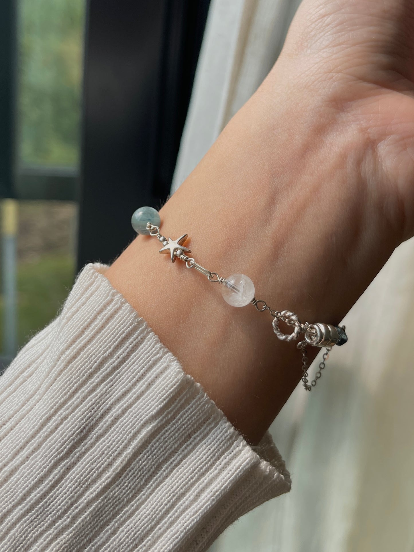 【ANCHI 岸栖手作】飞鸟的羽毛 A Feather Named Freedom(手链款)