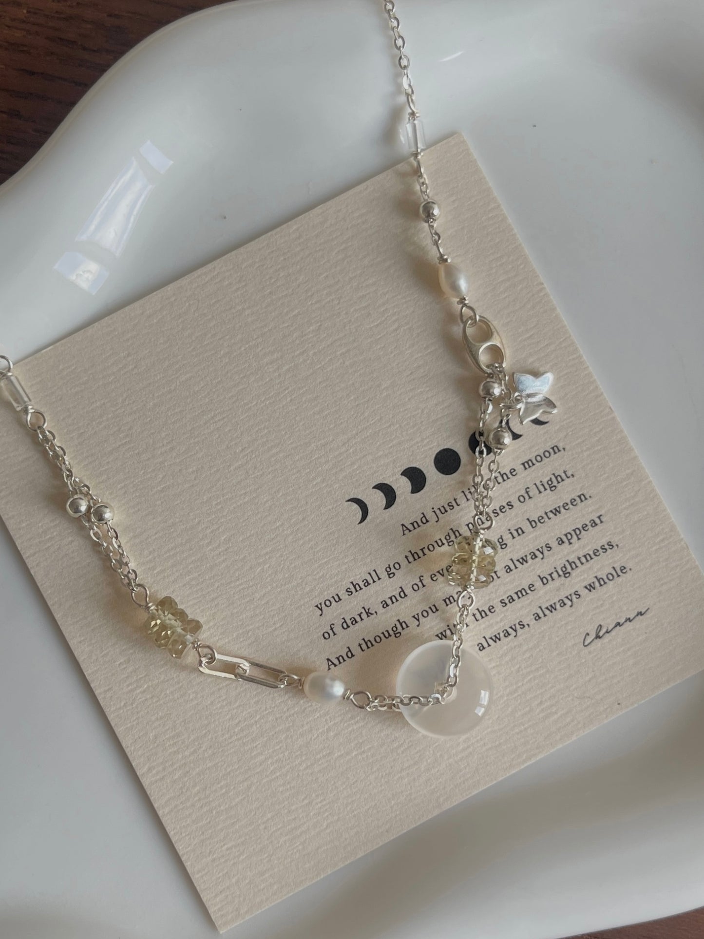 【ANCHI 岸栖手作】化蝶(项链 )As Butterfly (Necklace)