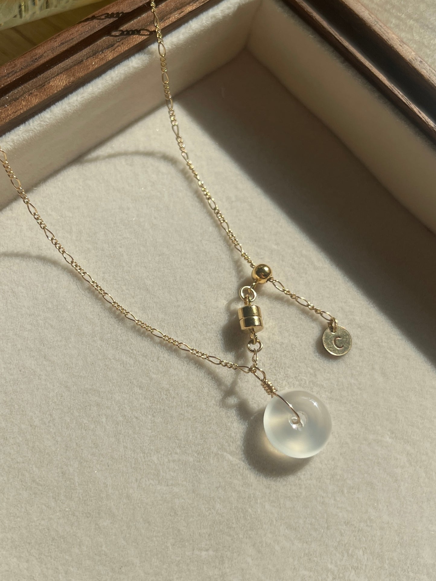 【ANCHI 岸栖手作】平安扣项链 Ping-An Kou Necklace