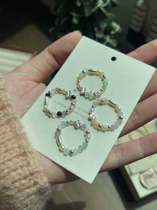 【ANCHI 岸栖手作】人间美好(戒指款) Beautiful World(Ring)