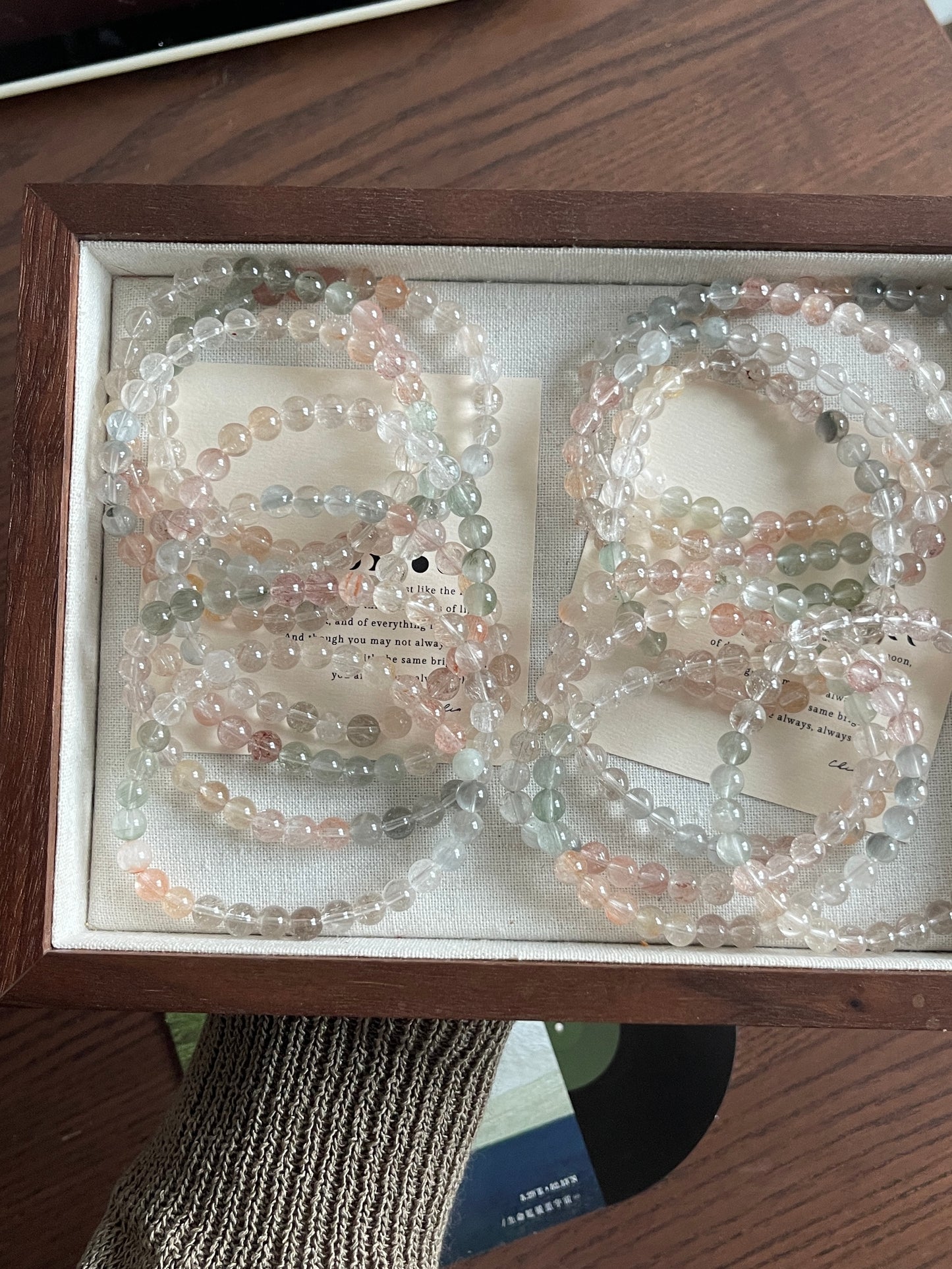 彩兔毛 Multi Colour Rabbit Hair Rutilated Quartz