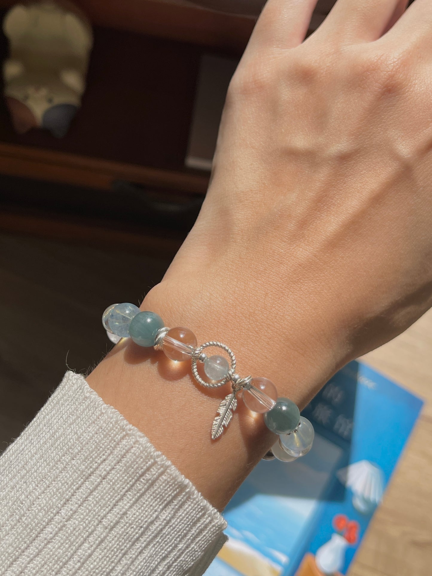 【原创】飞鸟的羽毛 A Feather Named Freedom (手串款)