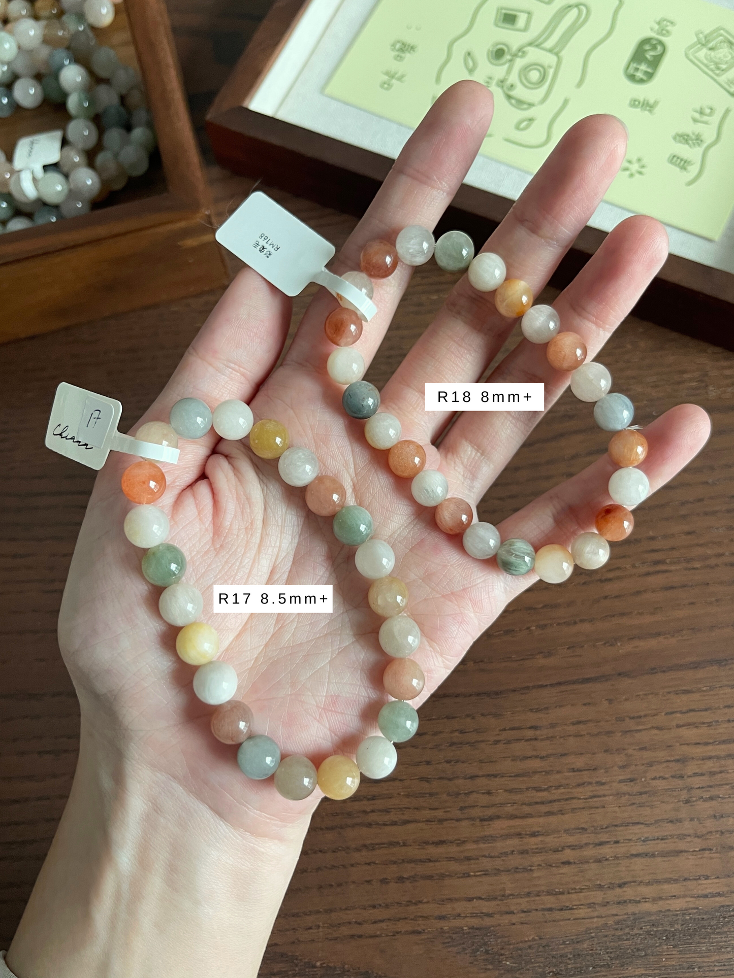 彩兔毛合集 Rabbit Hair Rutilated Quartz Collection