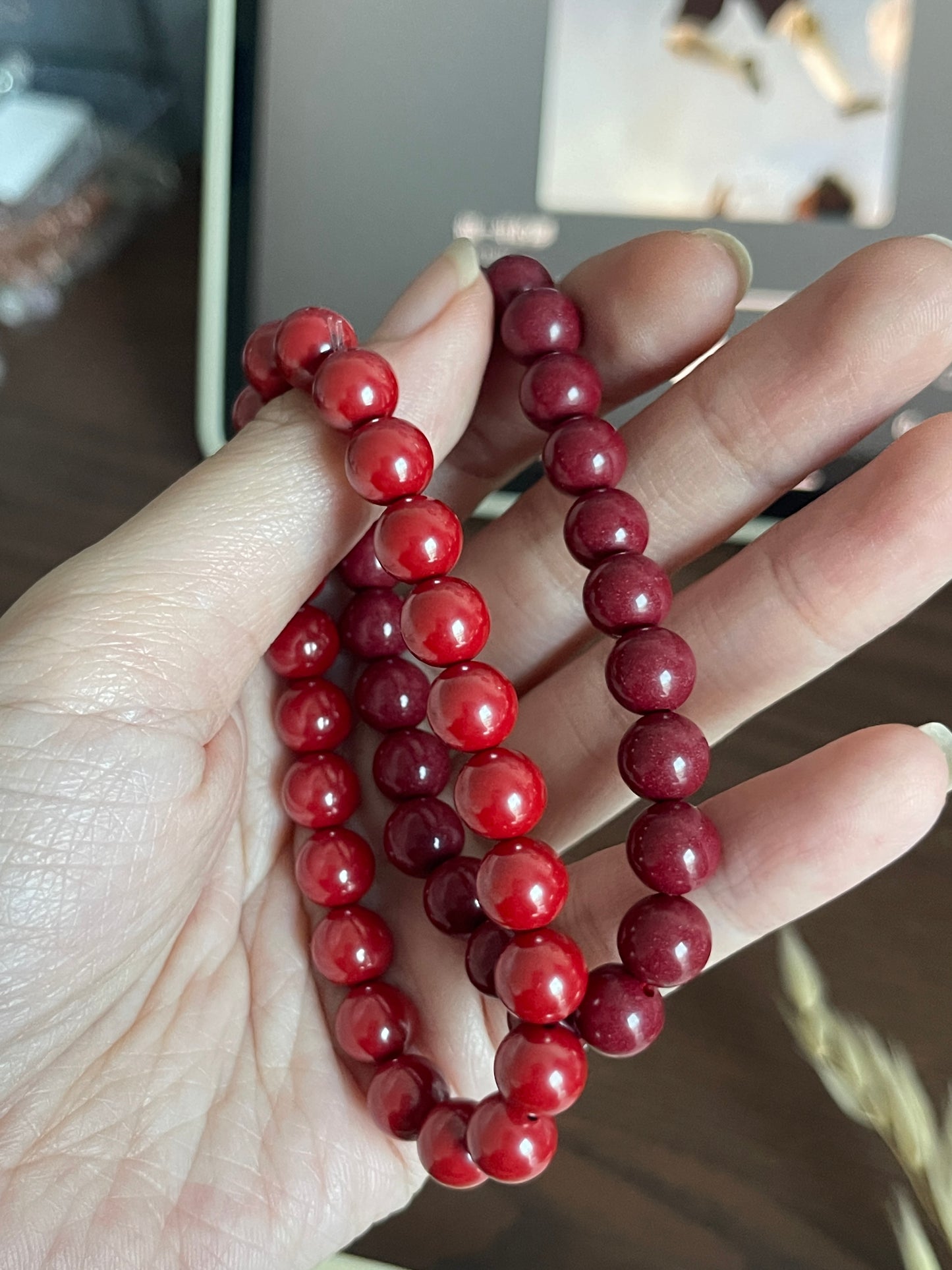 朱砂素圈 Cinnabar Basic Bracelet