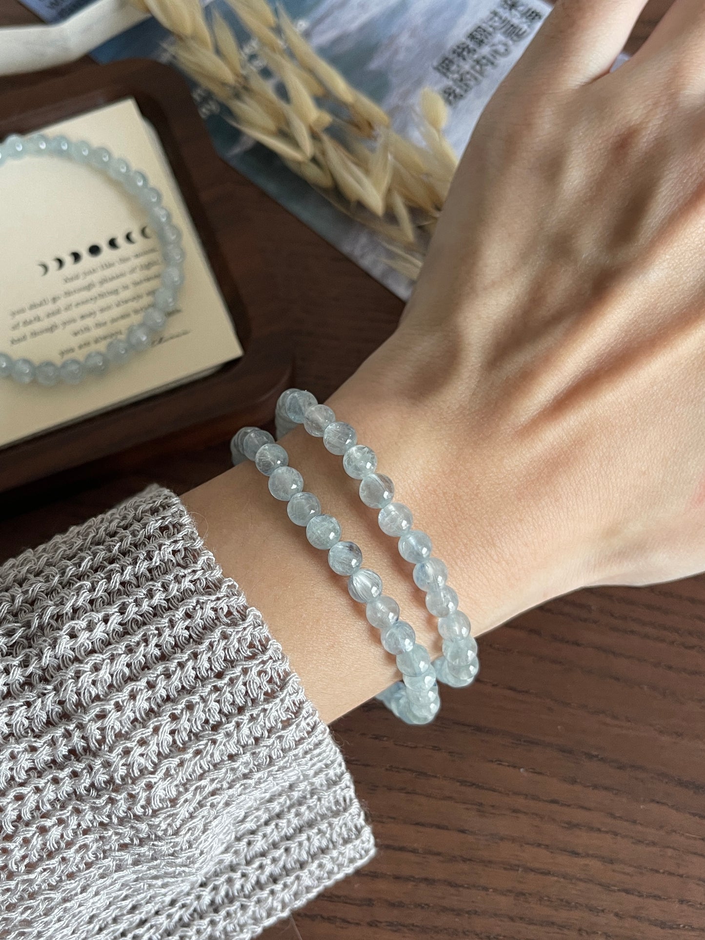 薄荷蓝晶石 Mint Blue Kyanite