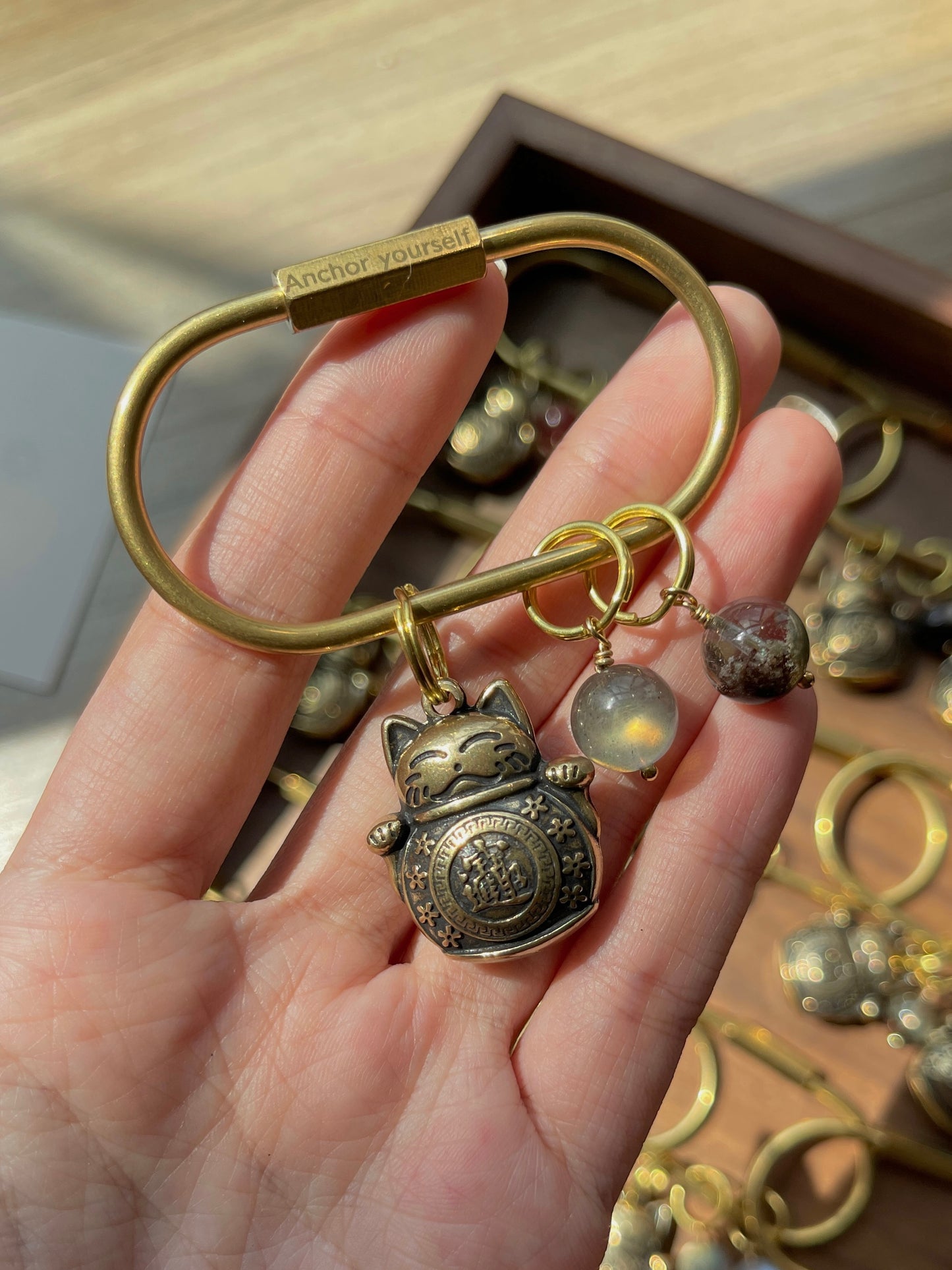 【ANCHI 岸栖手作】黄铜钥匙扣 Copper Key Chain