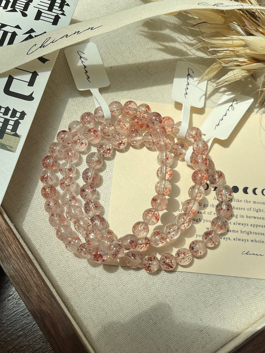 超七金草莓 Super Seven Golden Strawberry Quartz