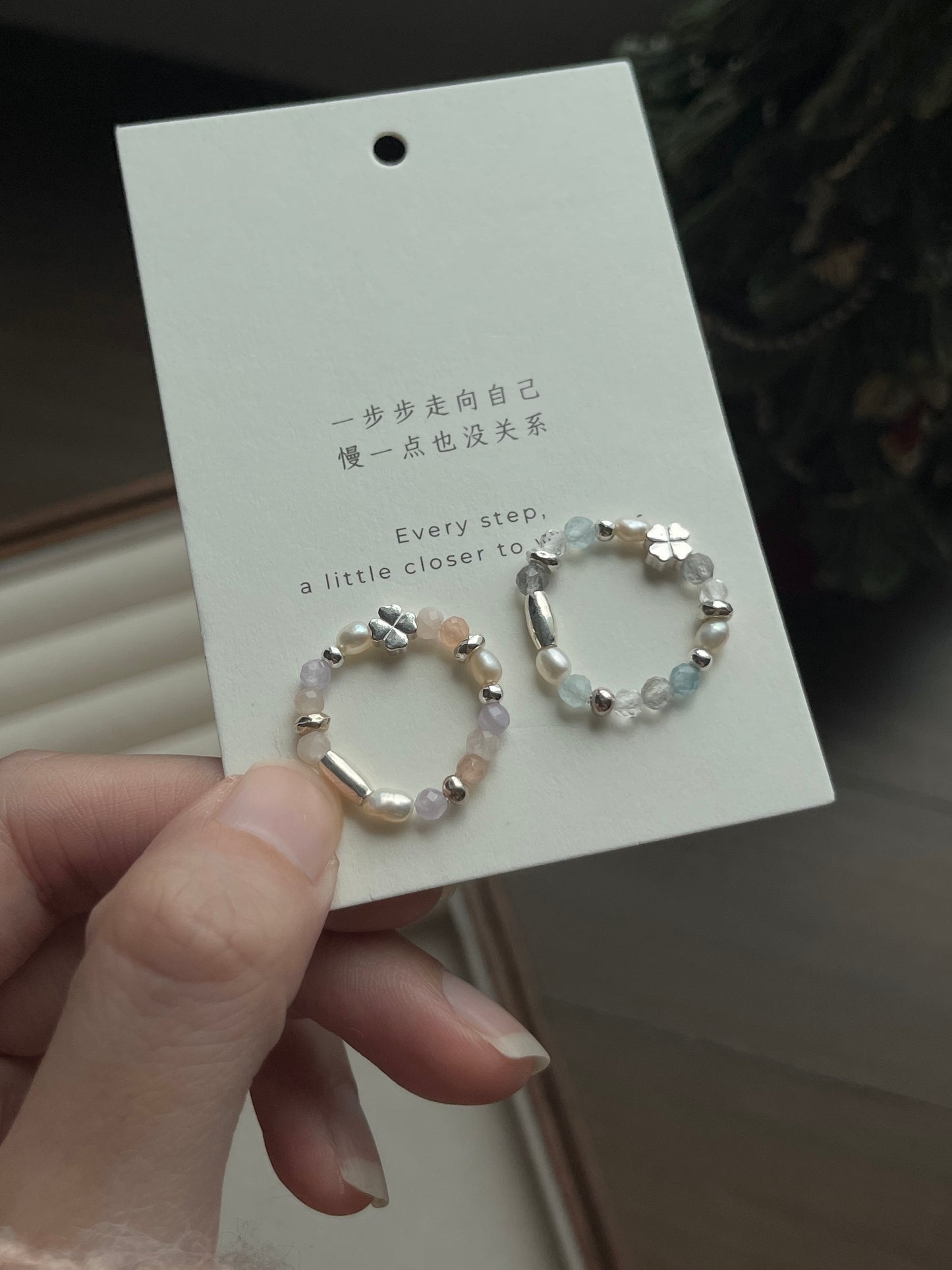 【ANCHI 岸栖手作】人间美好(戒指款) Beautiful World(Ring)