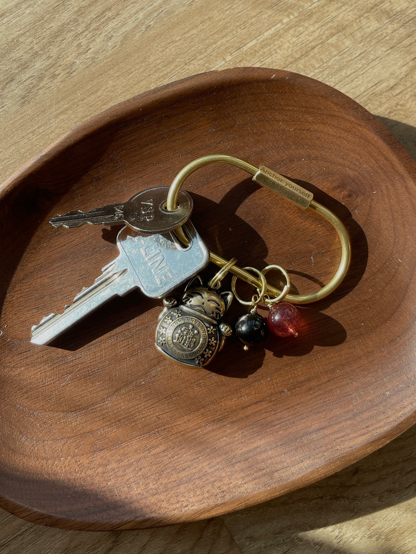 【ANCHI 岸栖手作】黄铜钥匙扣 Copper Key Chain