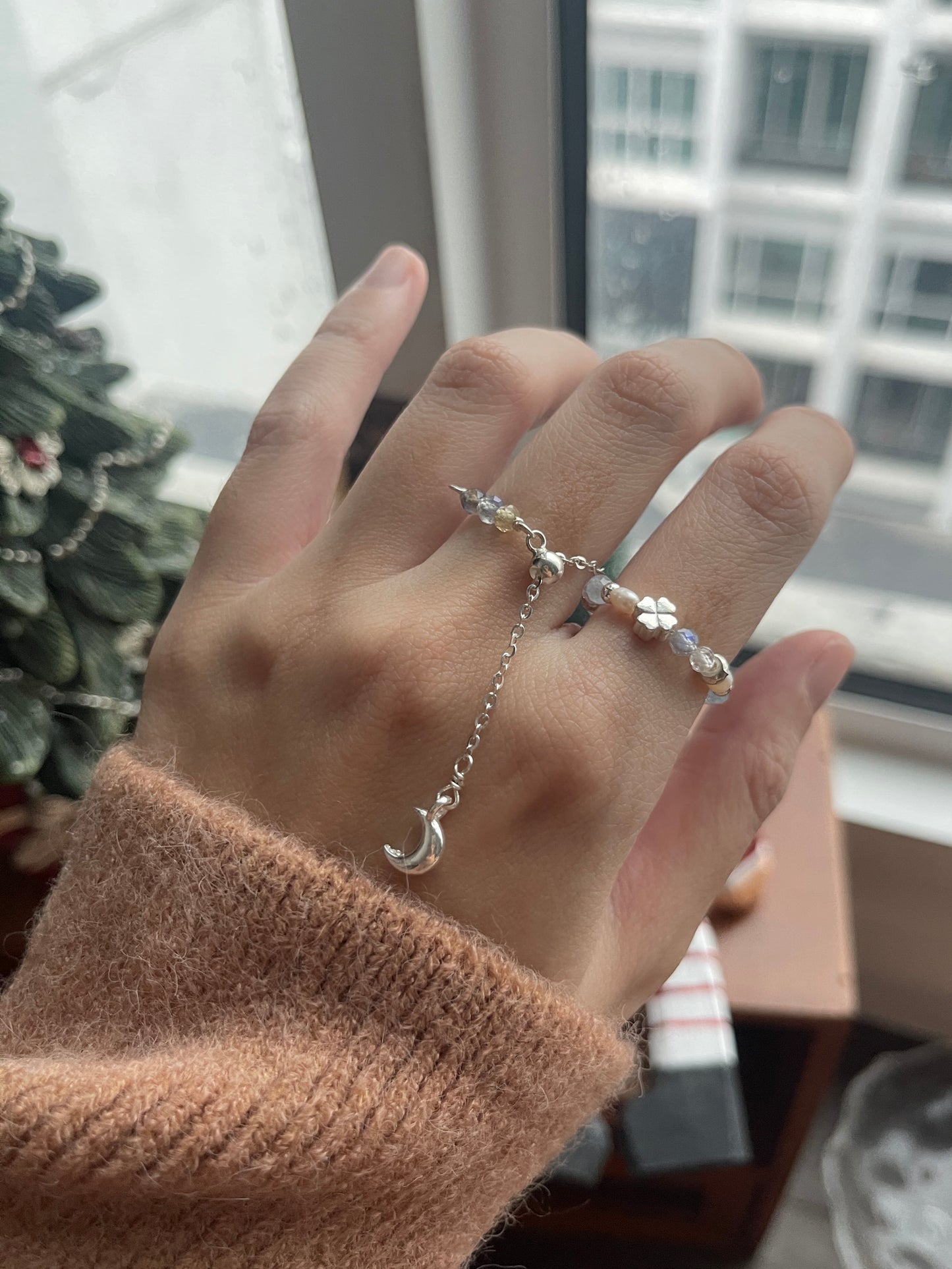 【ANCHI 岸栖手作】人间美好(戒指款) Beautiful World(Ring)