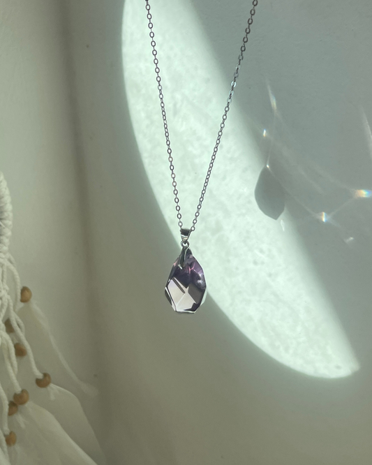 紫水晶随形吊坠 Amethyst Pendant