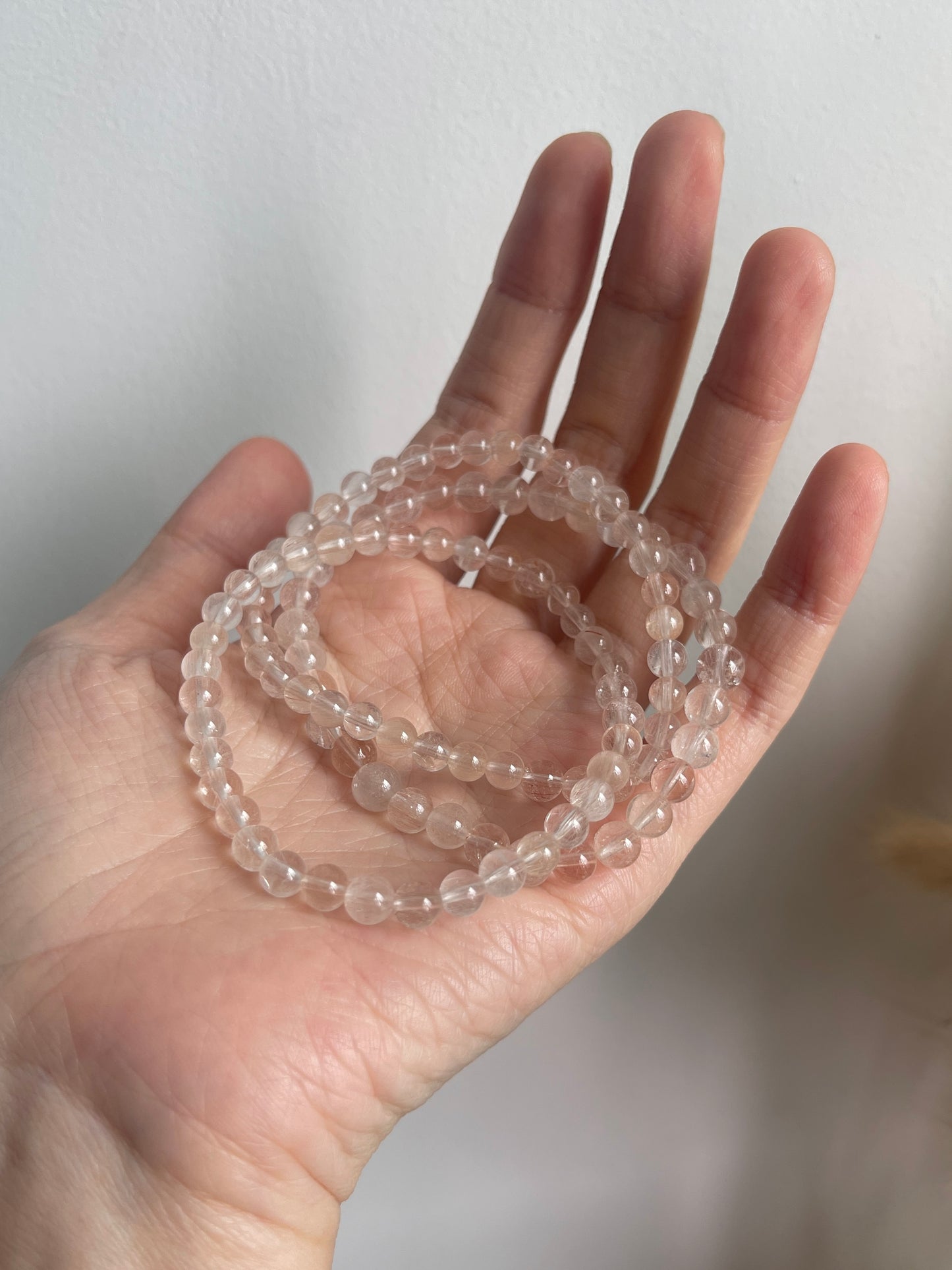 粉兔毛 Pink Rabbit Hair Rutilated Quartz