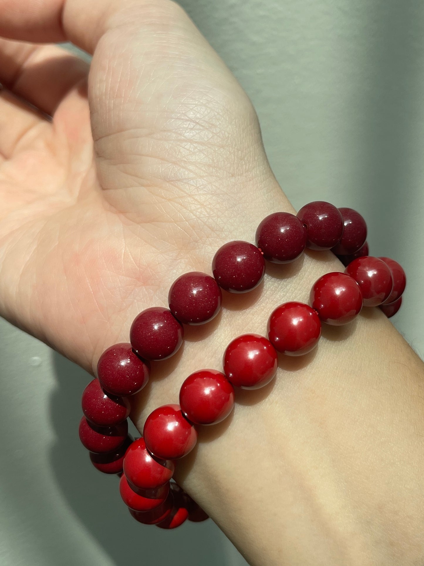 朱砂素圈 Cinnabar Basic Bracelet