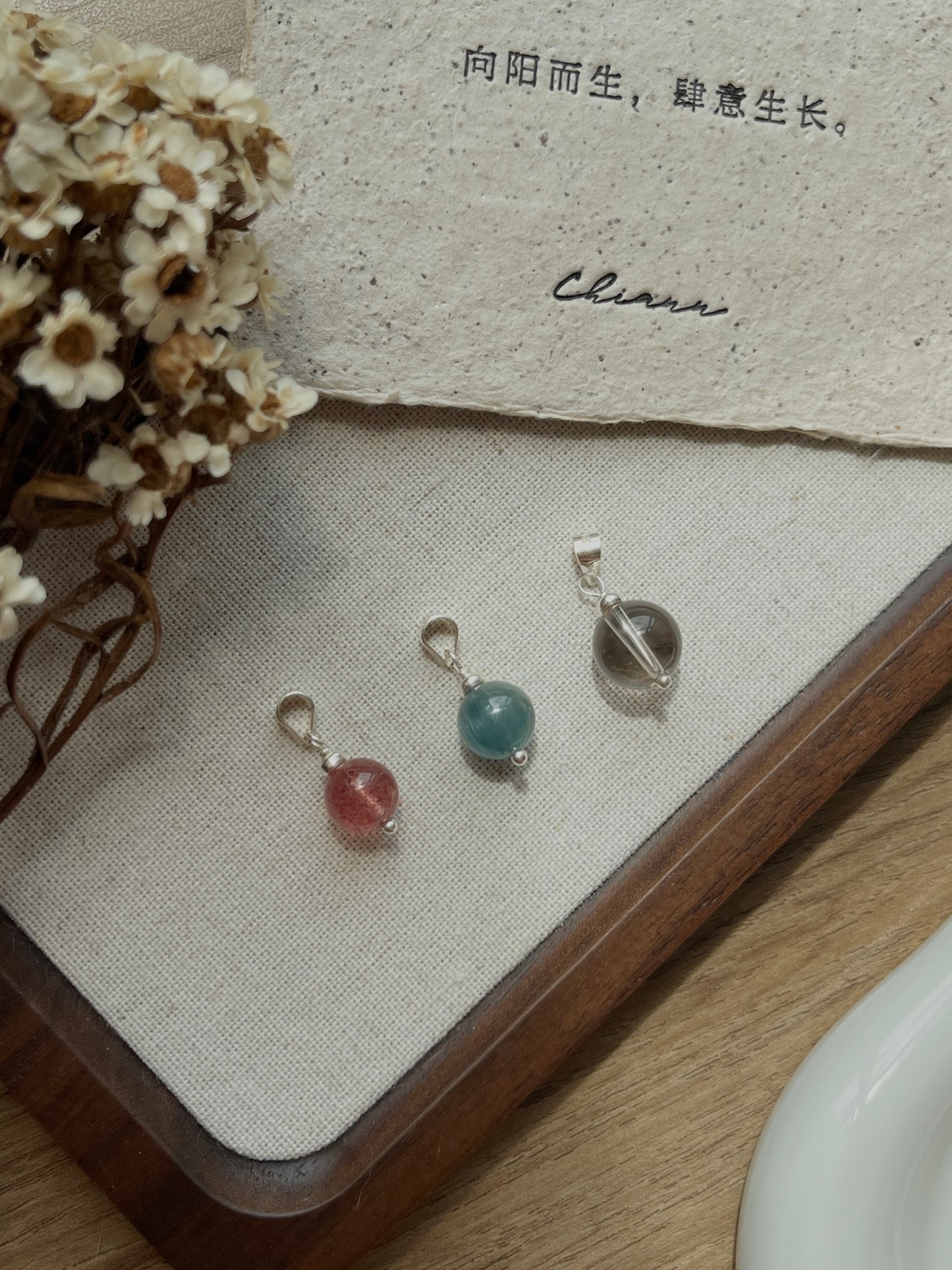 【ANCHI 岸栖手作】日常水晶项链 Daily Crystal Necklace