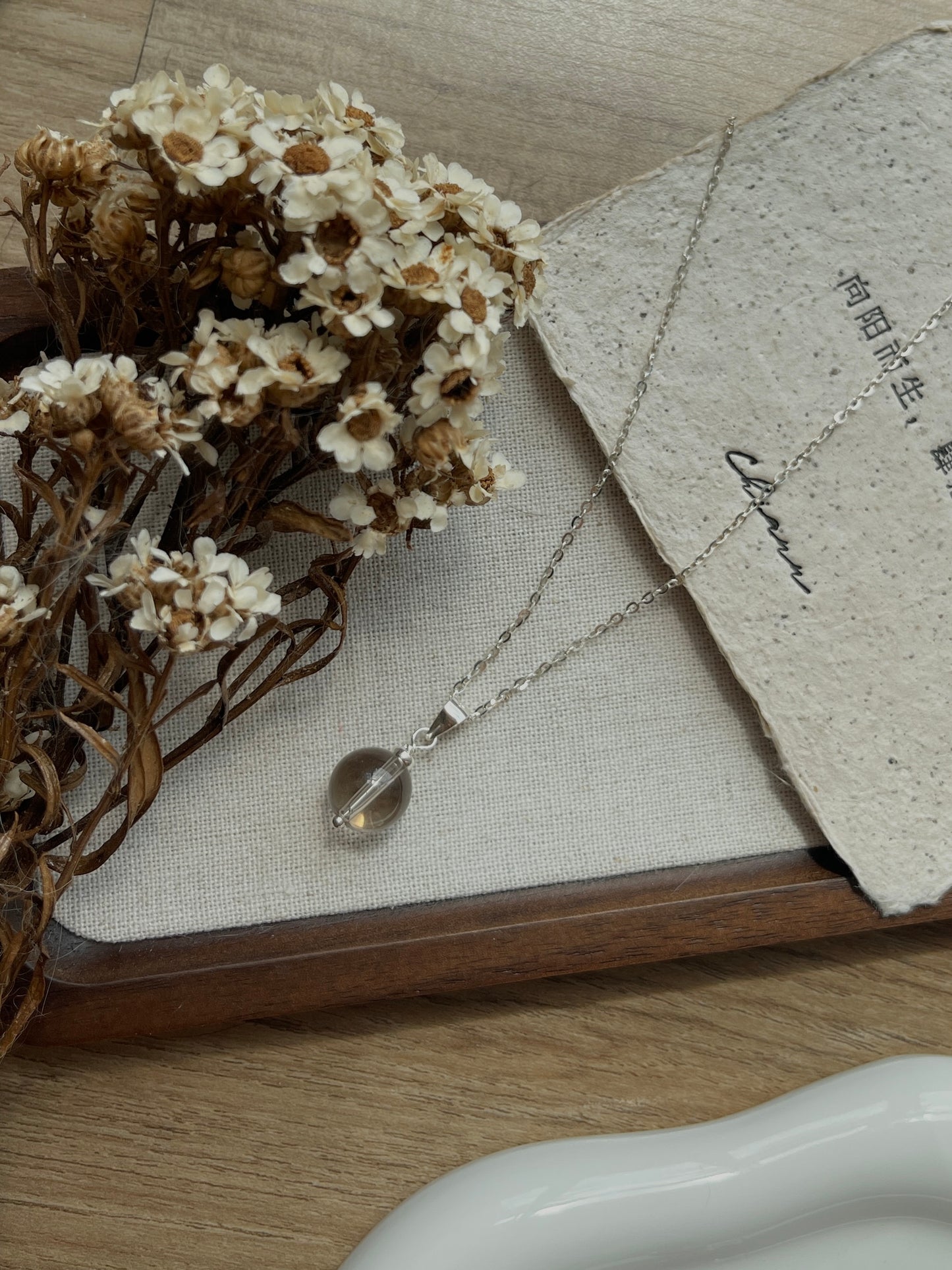 【ANCHI 岸栖手作】日常水晶项链 Daily Crystal Necklace