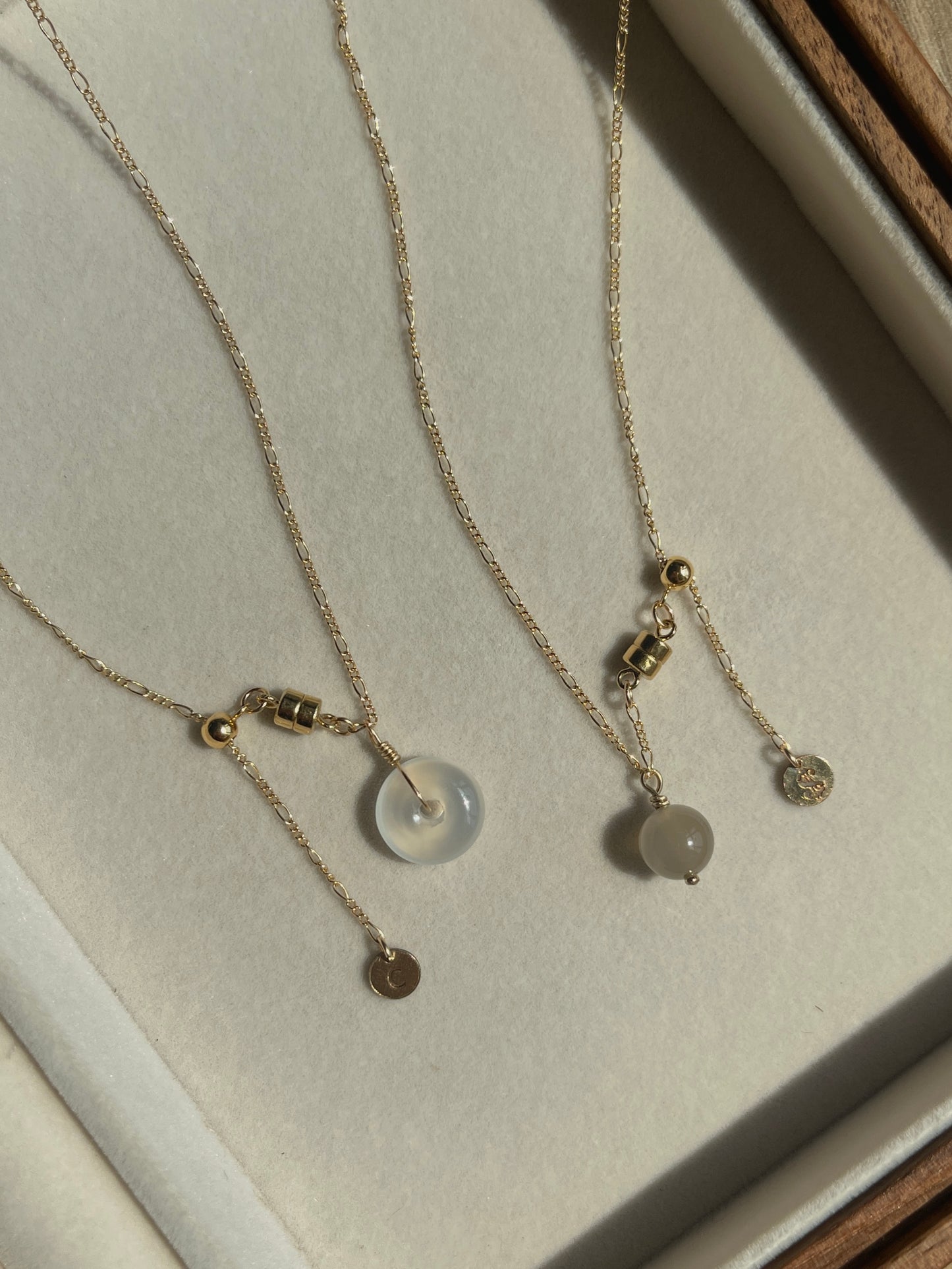 【ANCHI 岸栖手作】平安扣项链 Ping-An Kou Necklace