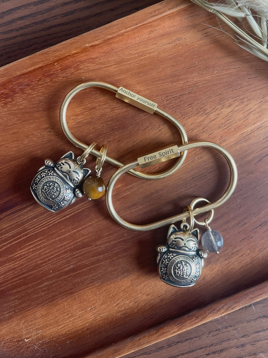 【ANCHI 岸栖手作】黄铜钥匙扣 Copper Key Chain