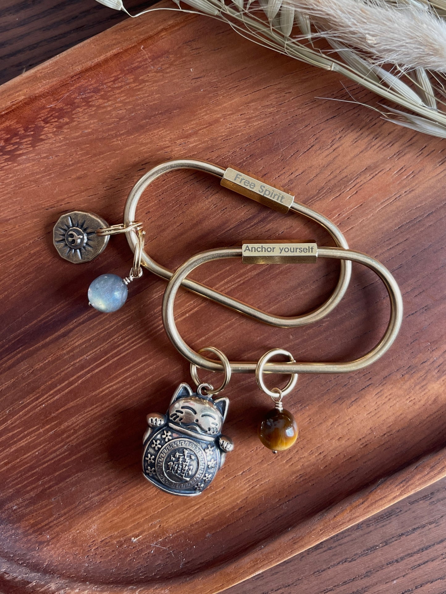 【ANCHI 岸栖手作】黄铜钥匙扣 Copper Key Chain