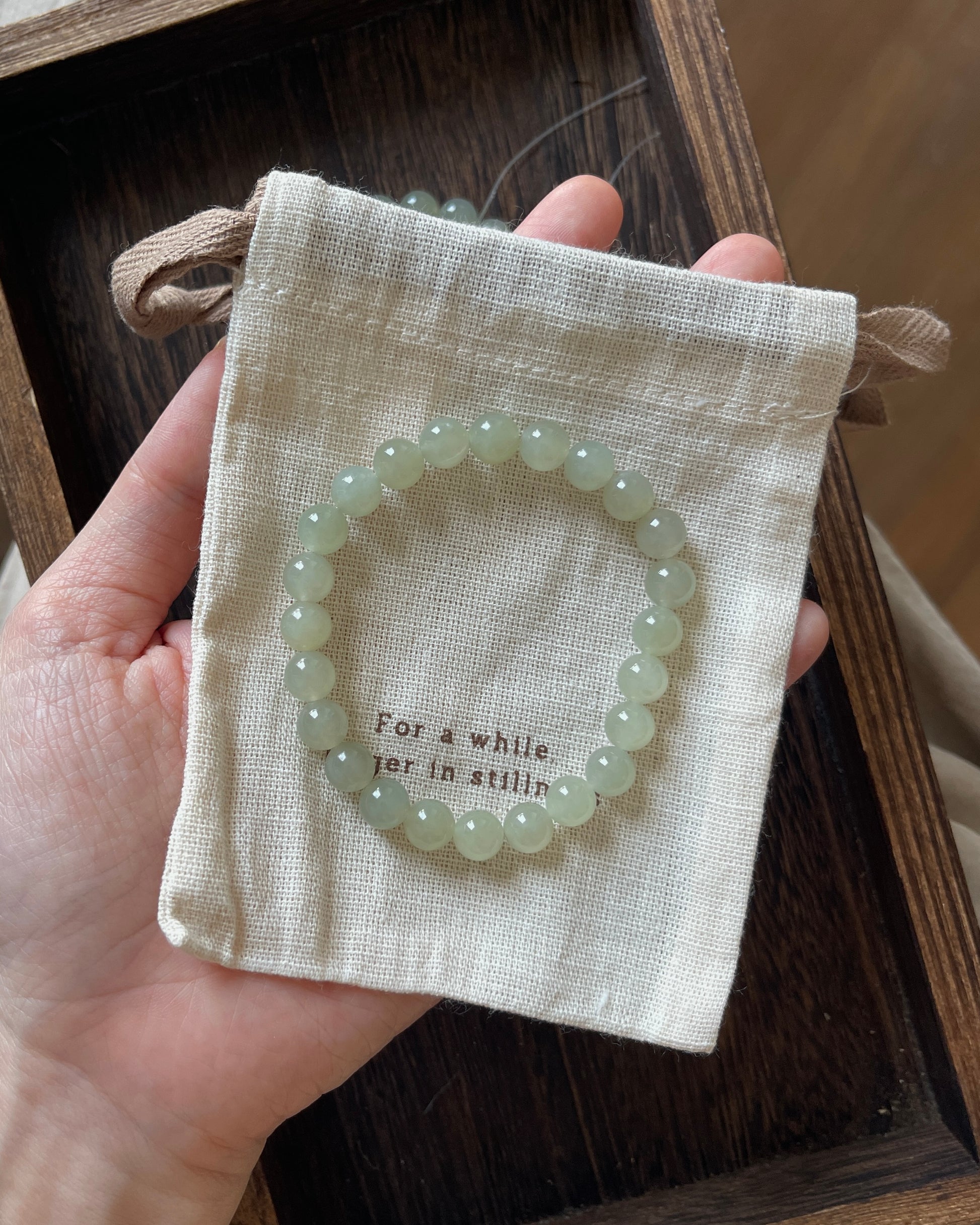 8mm和田玉 Nephrite Jade – CHIANN