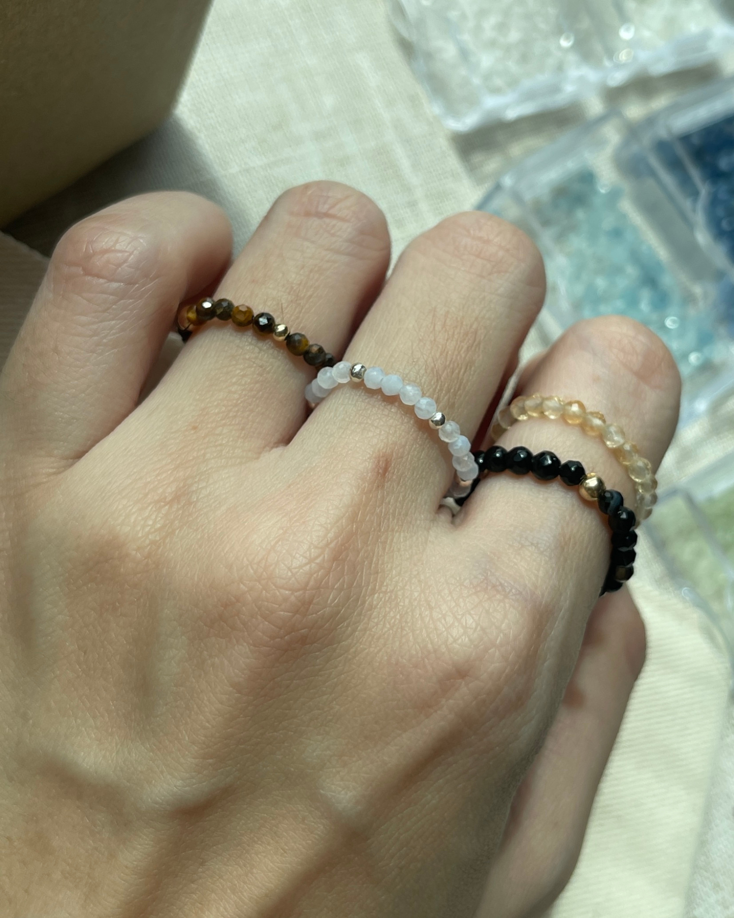 ANCHI -小戒指2.0 Little Crystal Ring