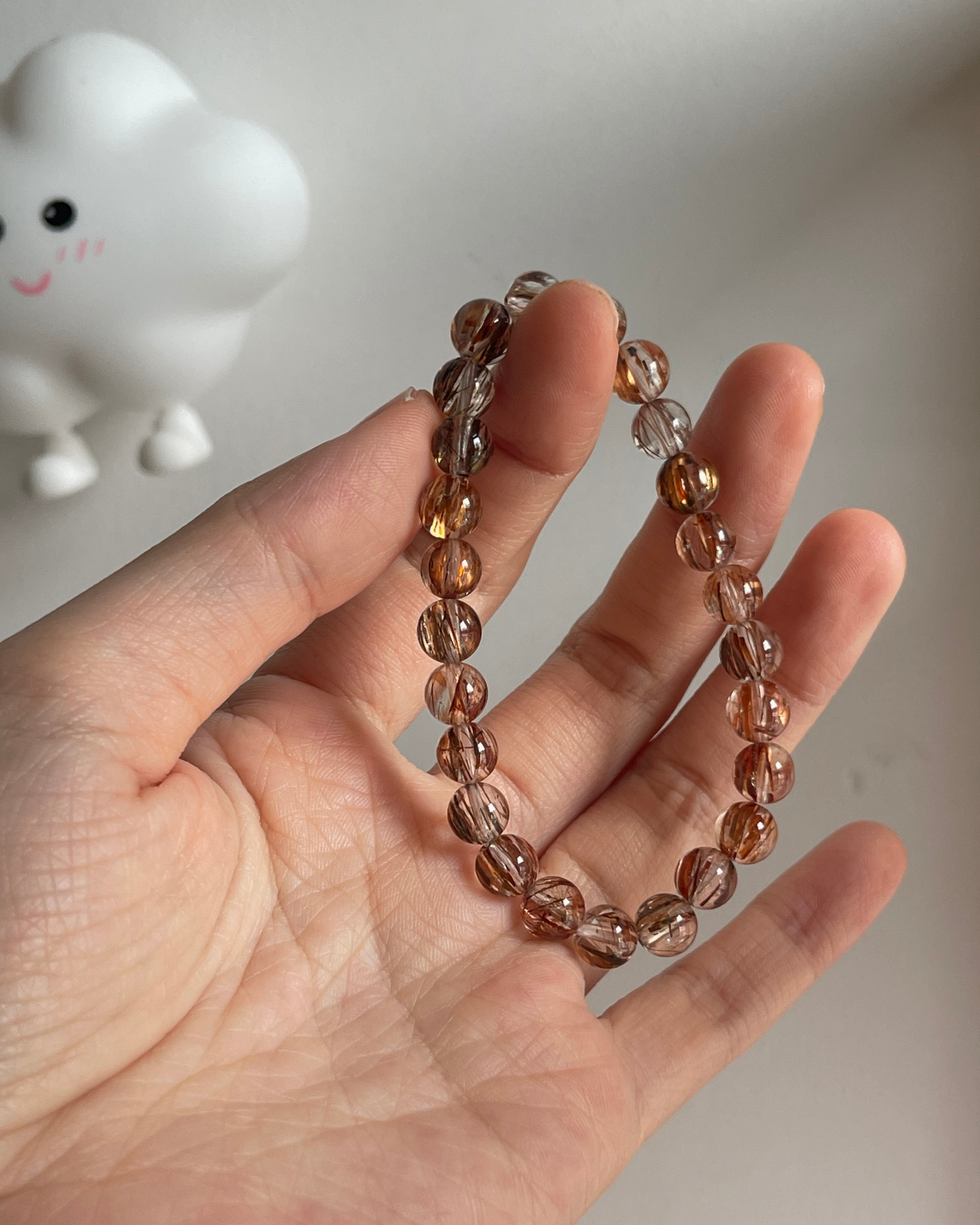 黑金超 Black Gold Rutilated Quartz