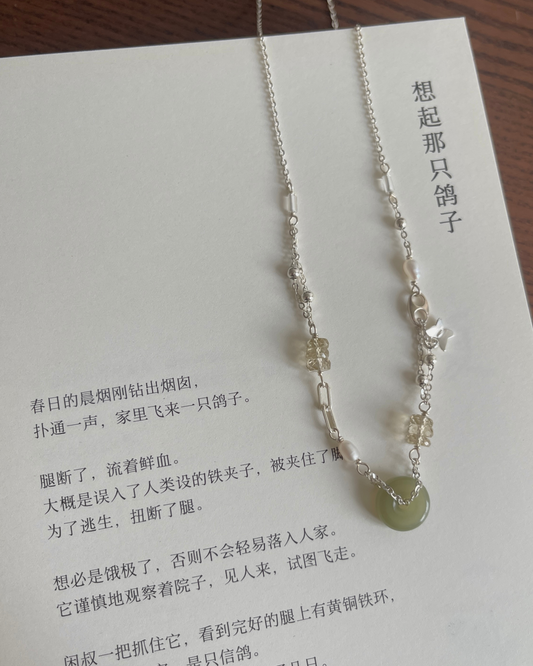 【ANCHI 岸栖手作】化蝶（项链 ）As Butterfly （Necklace）