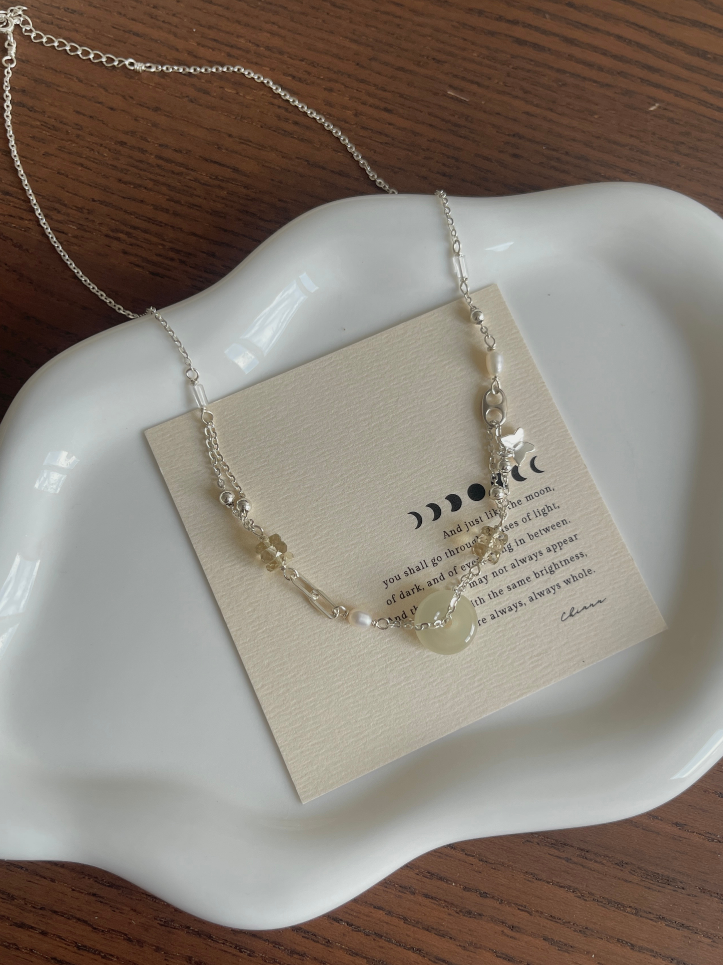 【ANCHI 岸栖手作】化蝶（项链 ）As Butterfly （Necklace）