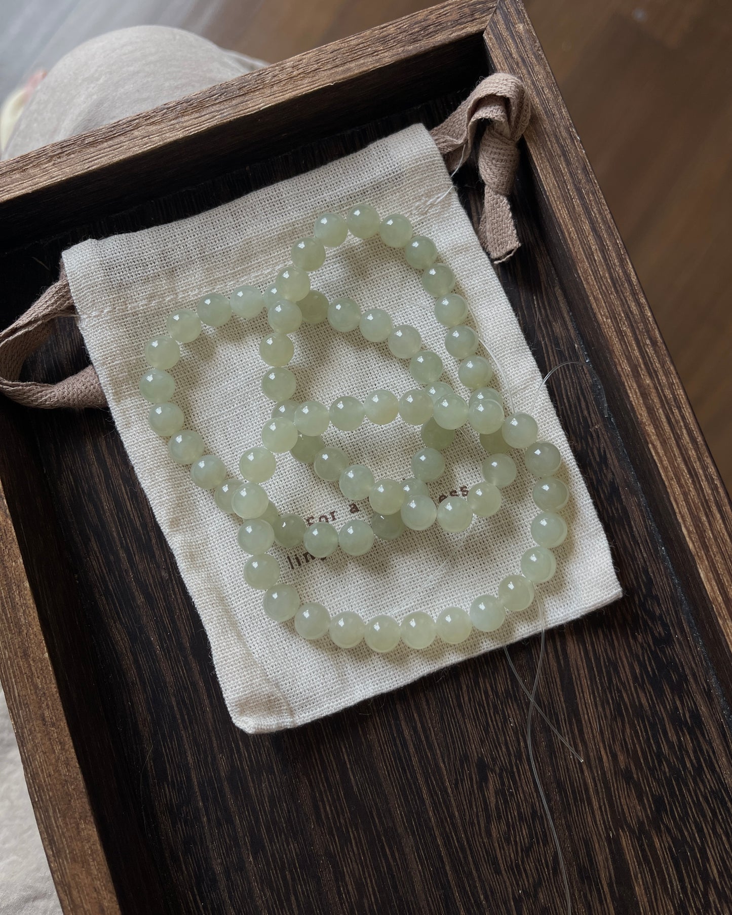 8mm和田玉 Nephrite Jade