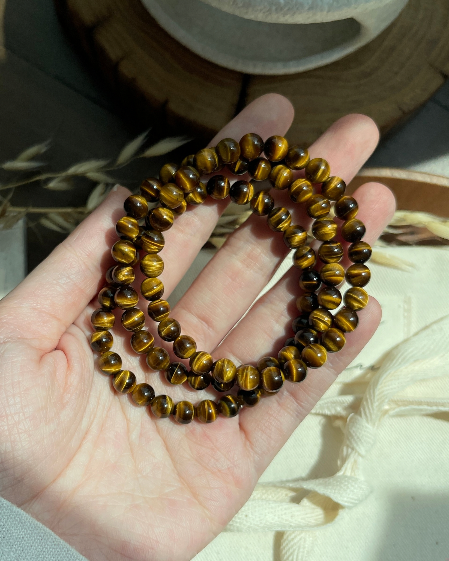 （精品）黄虎眼 Yellow Tiger Eye