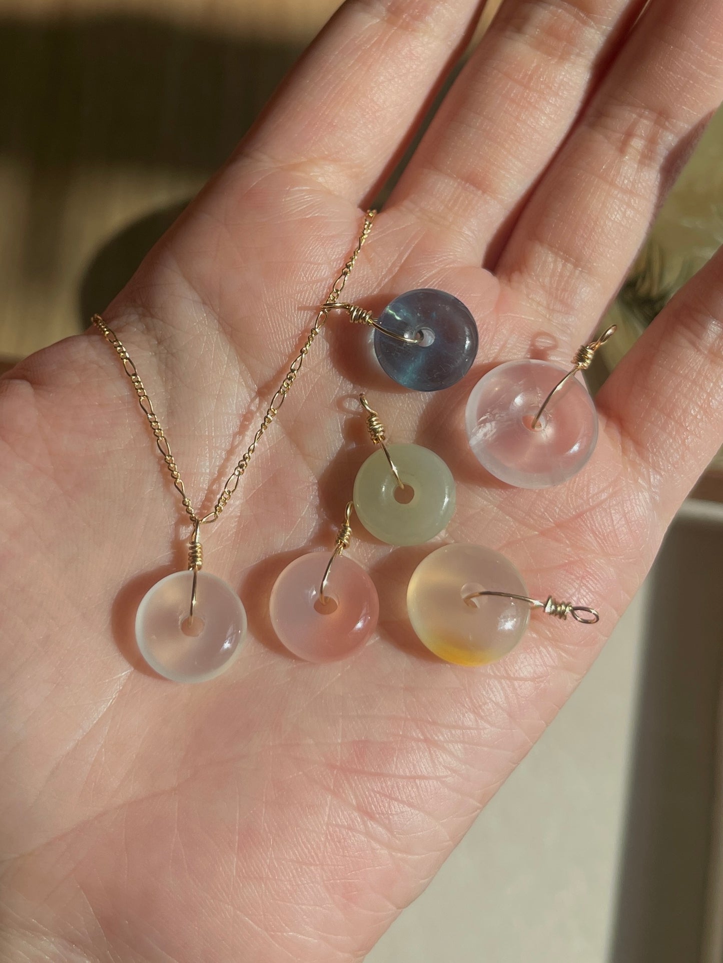 【原创】平安扣项链 Ping-An Kou Necklace