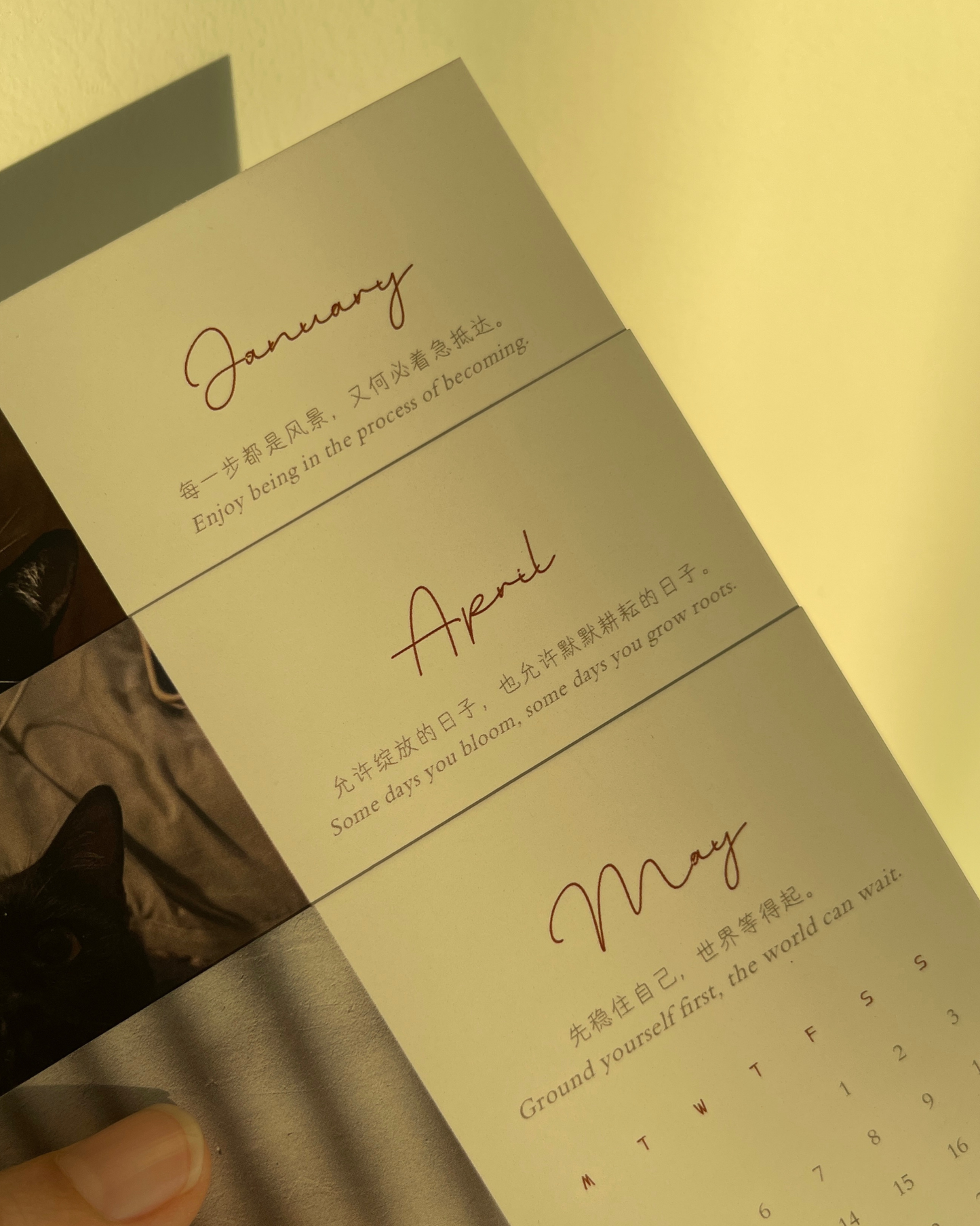 CHIANN 周边：2026年台历【未完待续】