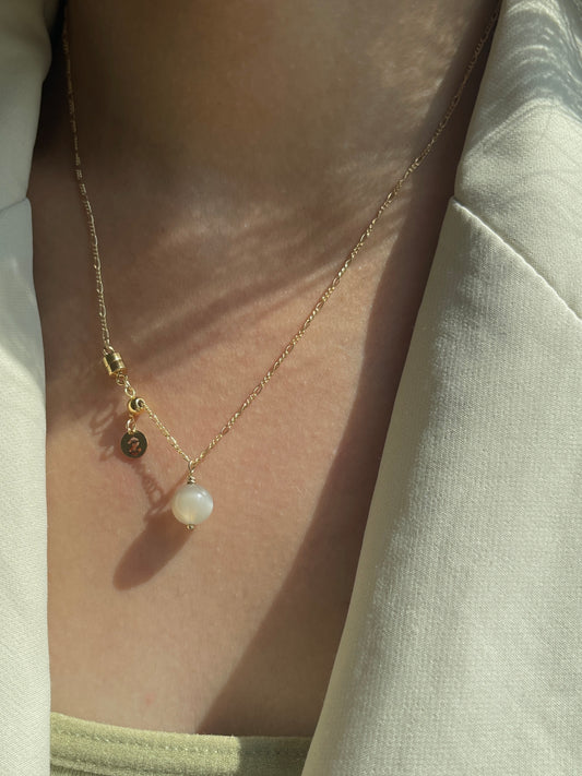 【原创】（自选水晶）基础水晶项链 Single Stone Crystal Necklace